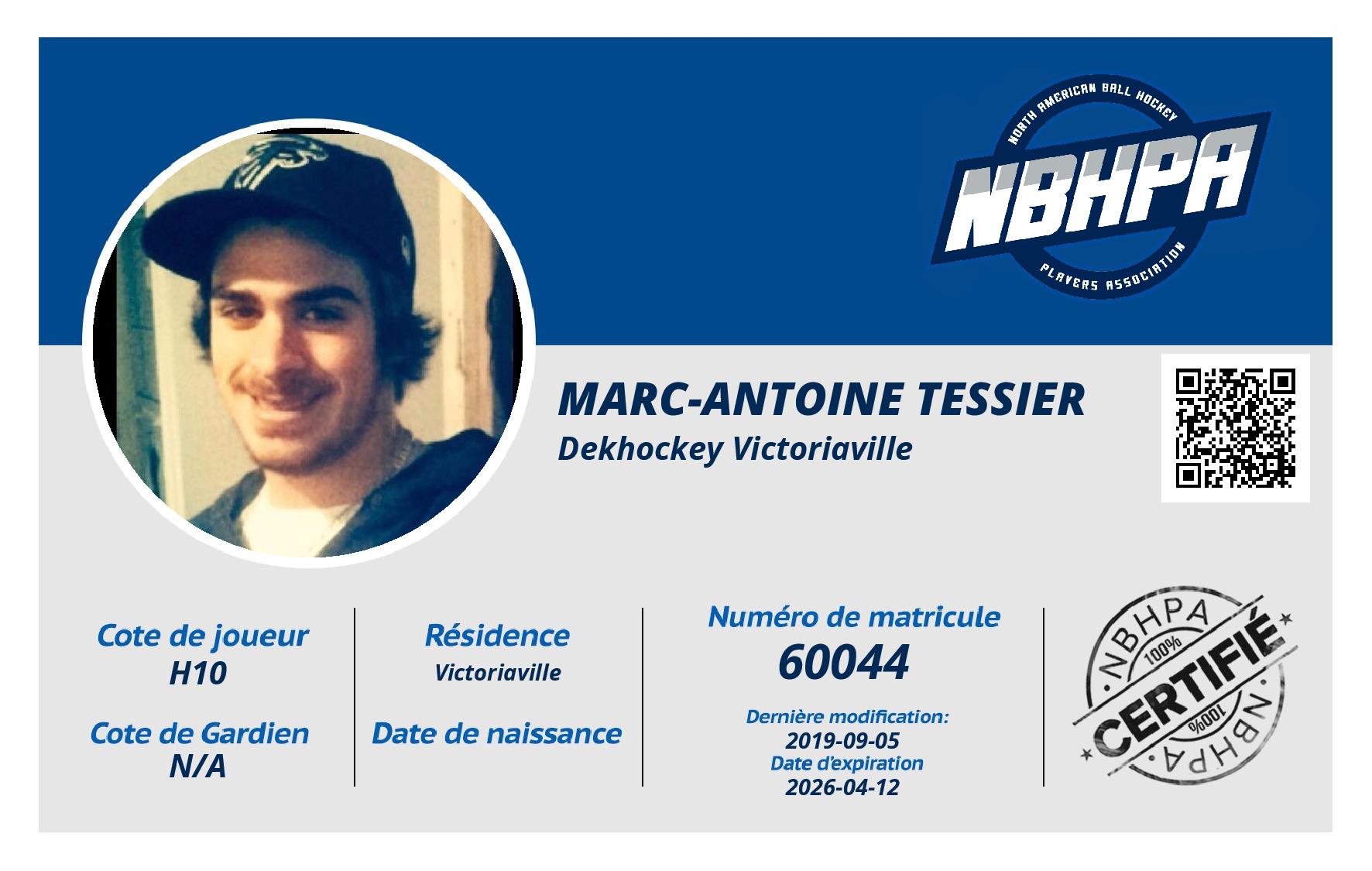 Marc-antoine Tessier