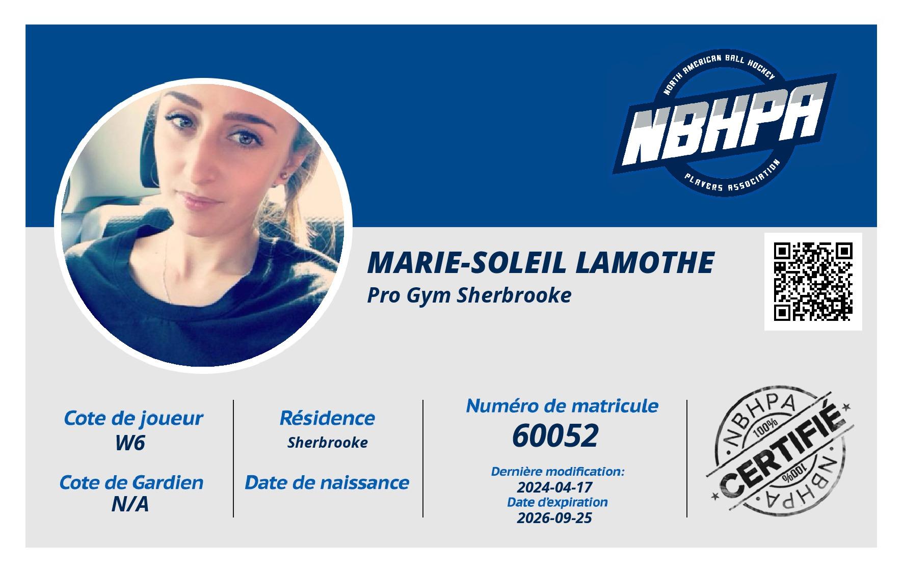 Marie-Soleil Lamothe