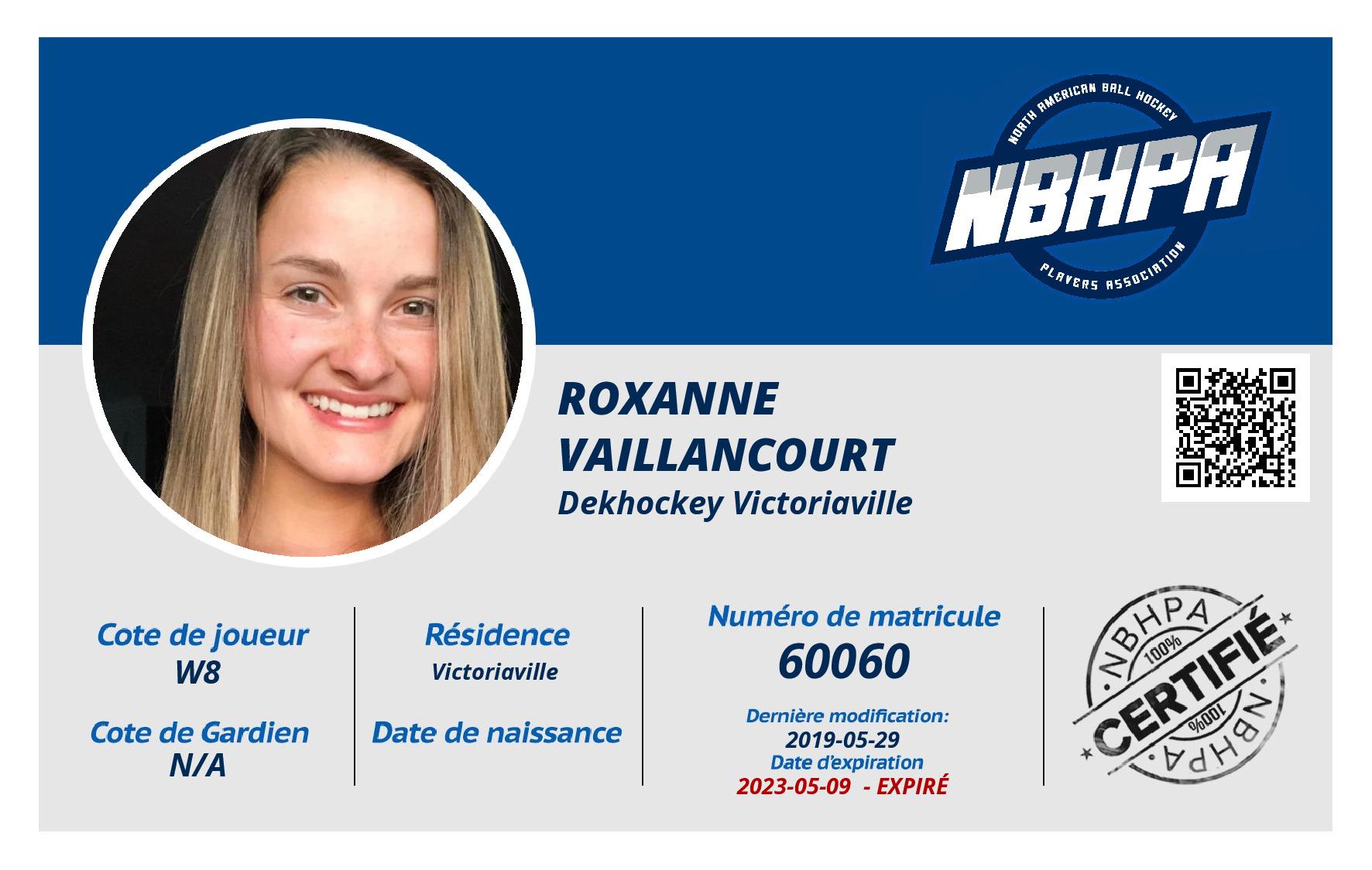 Roxanne  Vaillancourt 