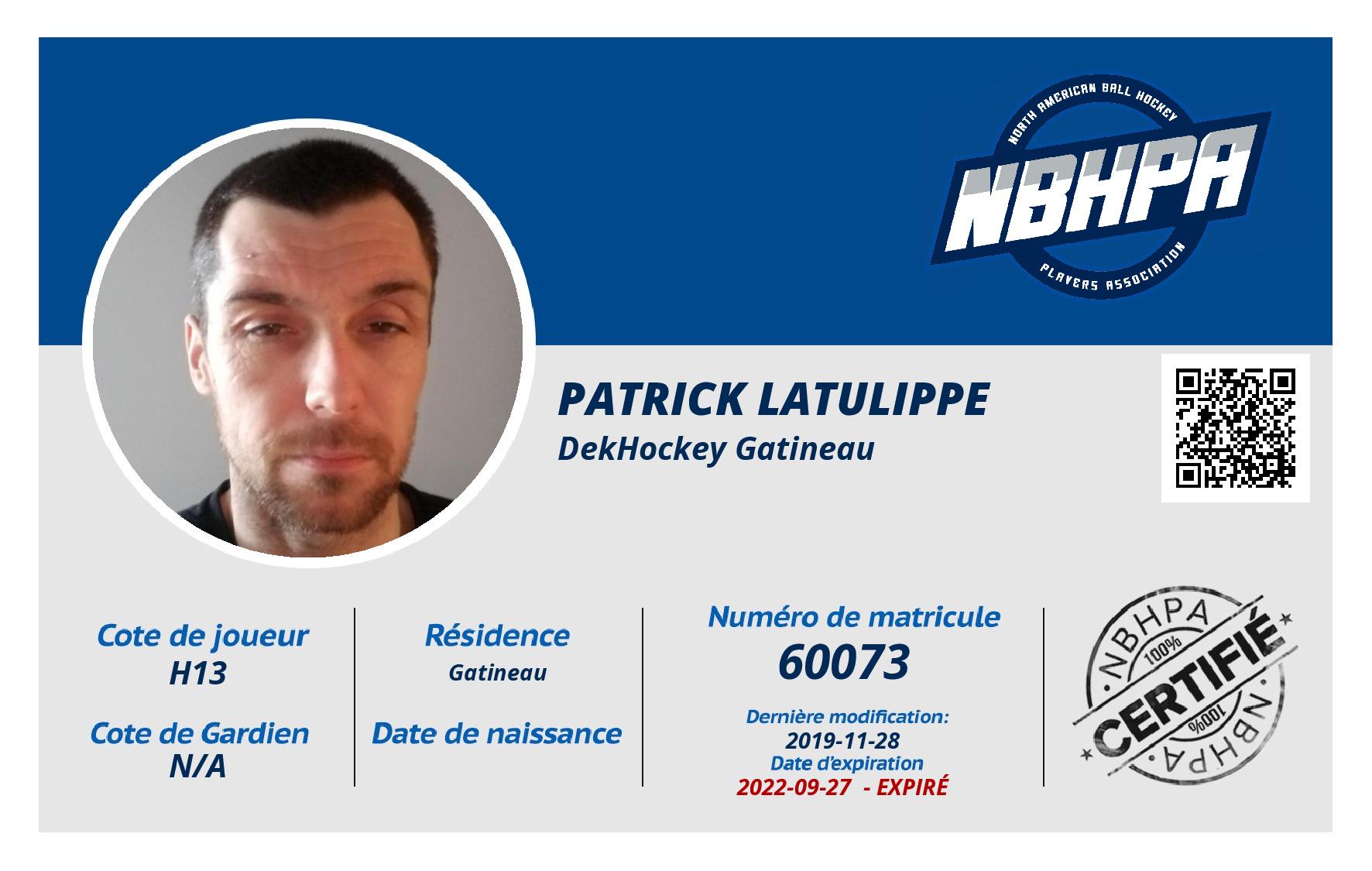 Patrick Latulippe