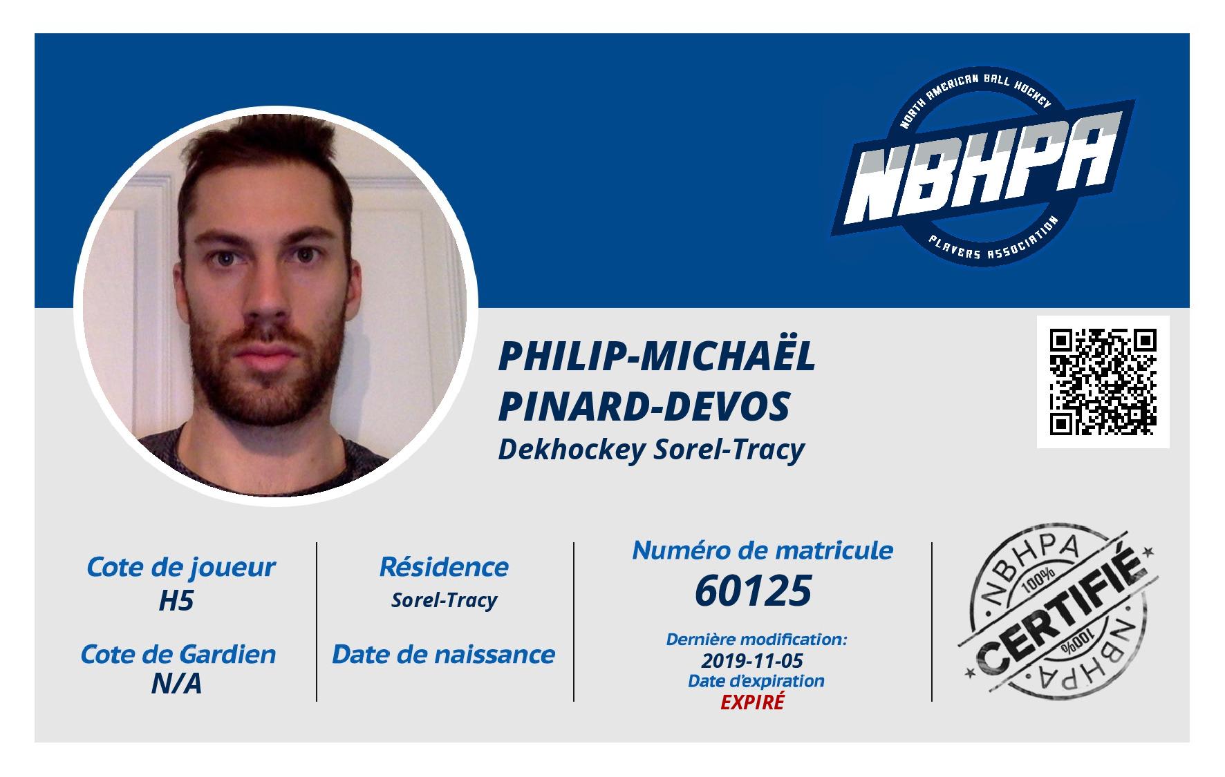 Philip-Michaël  Pinard-Devos
