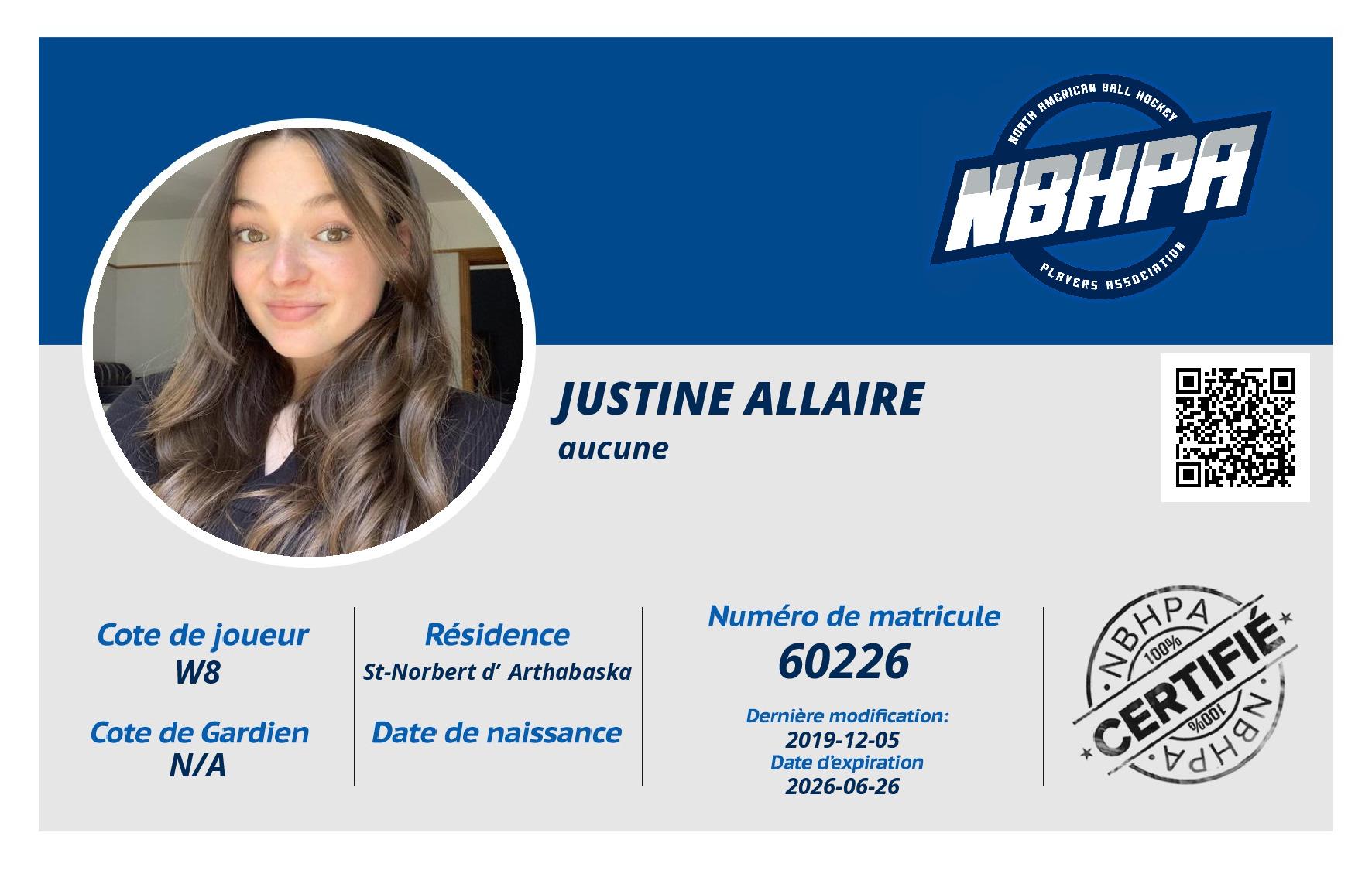 Justine Allaire 