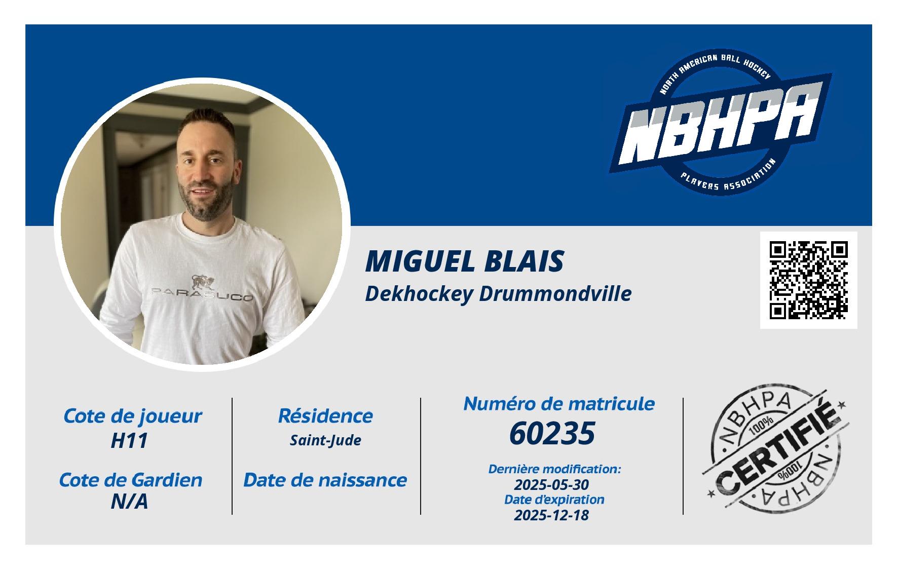 Miguel Blais