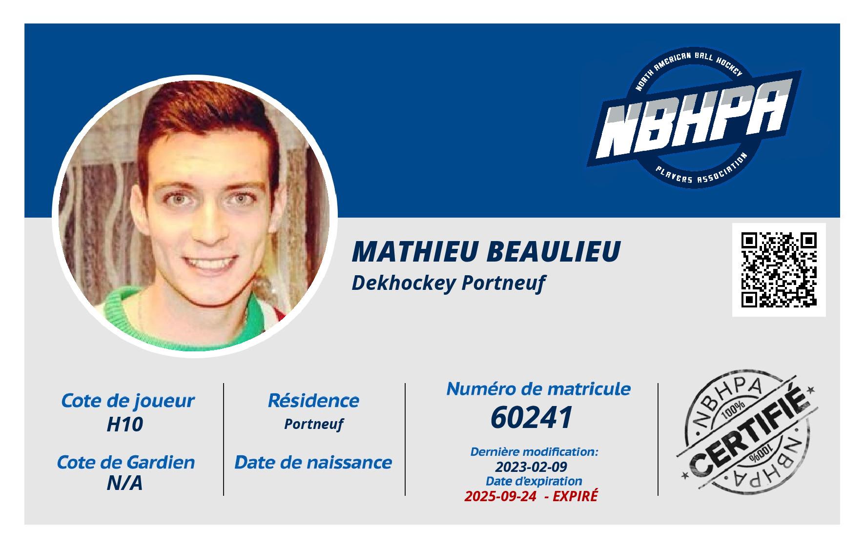 Mathieu Beaulieu