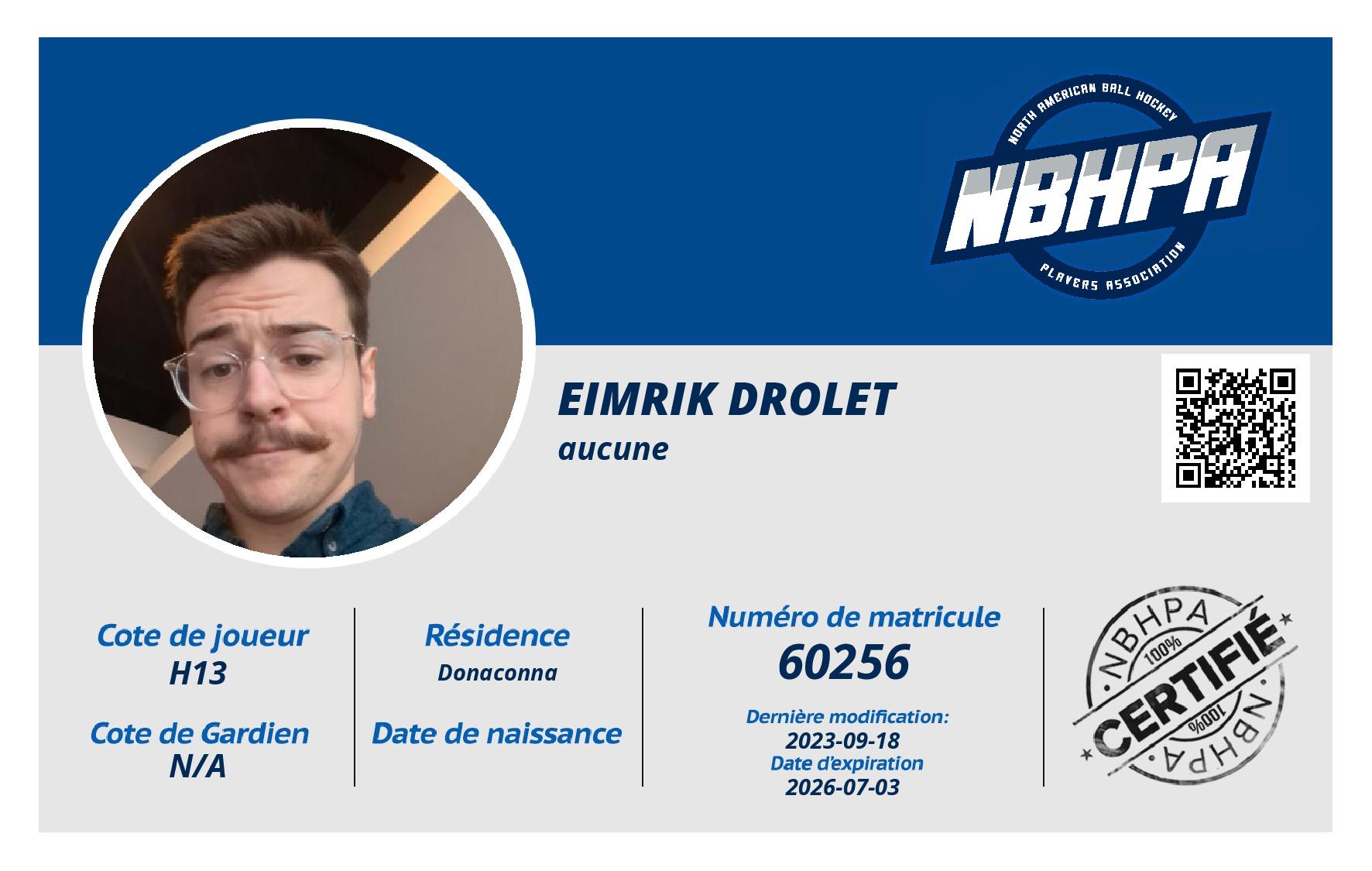Eimrik Drolet