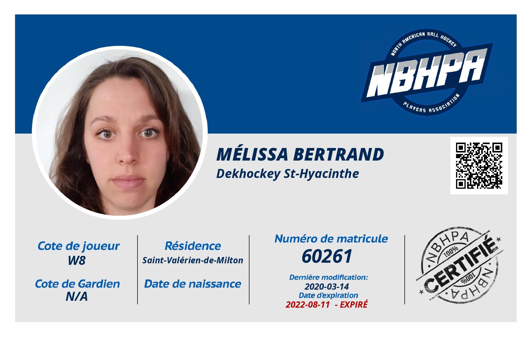 Mélissa Bertrand
