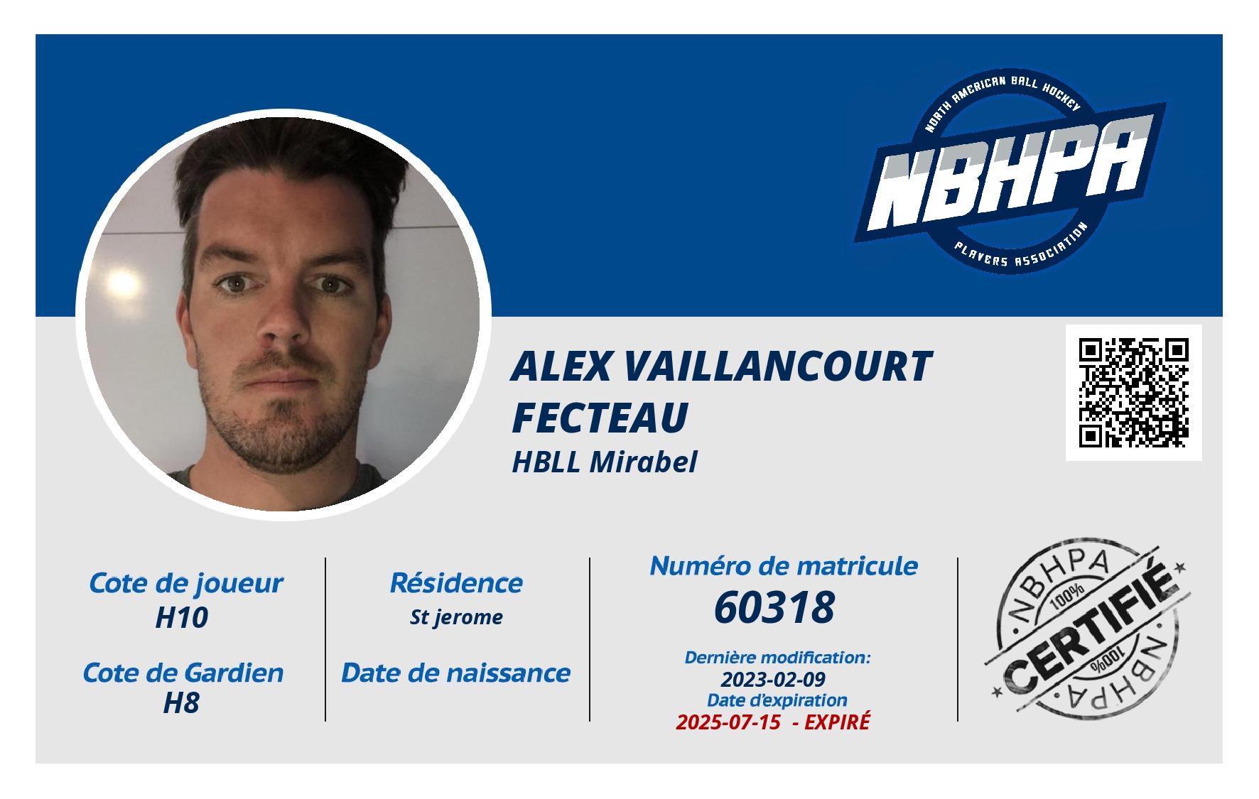 Alex Vaillancourt Fecteau