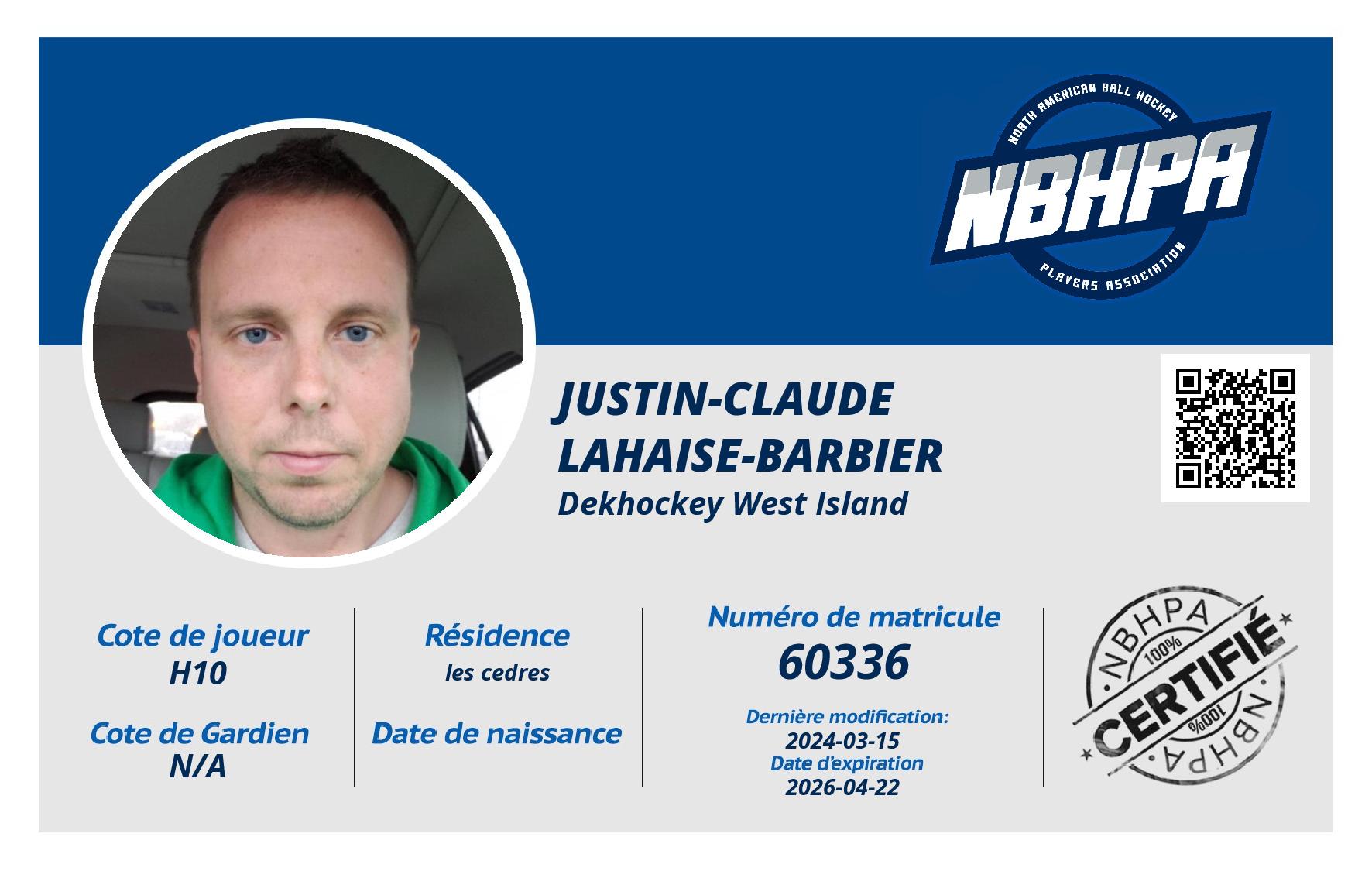 Justin-Claude Lahaise-Barbier