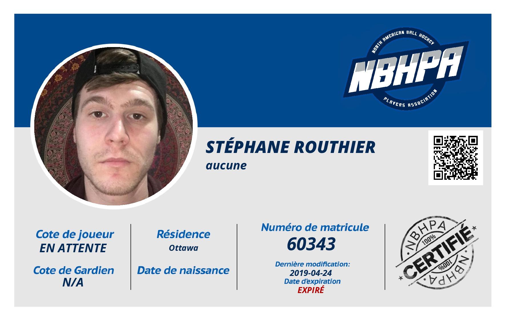 Stéphane Routhier
