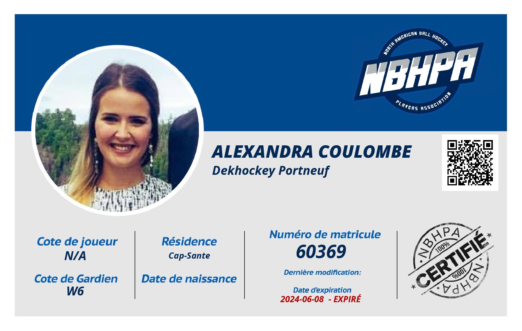 Alexandra Coulombe