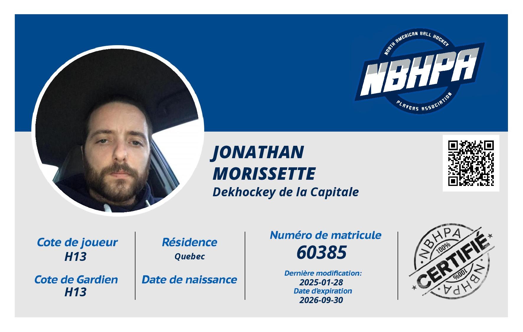 Jonathan  Morissette 