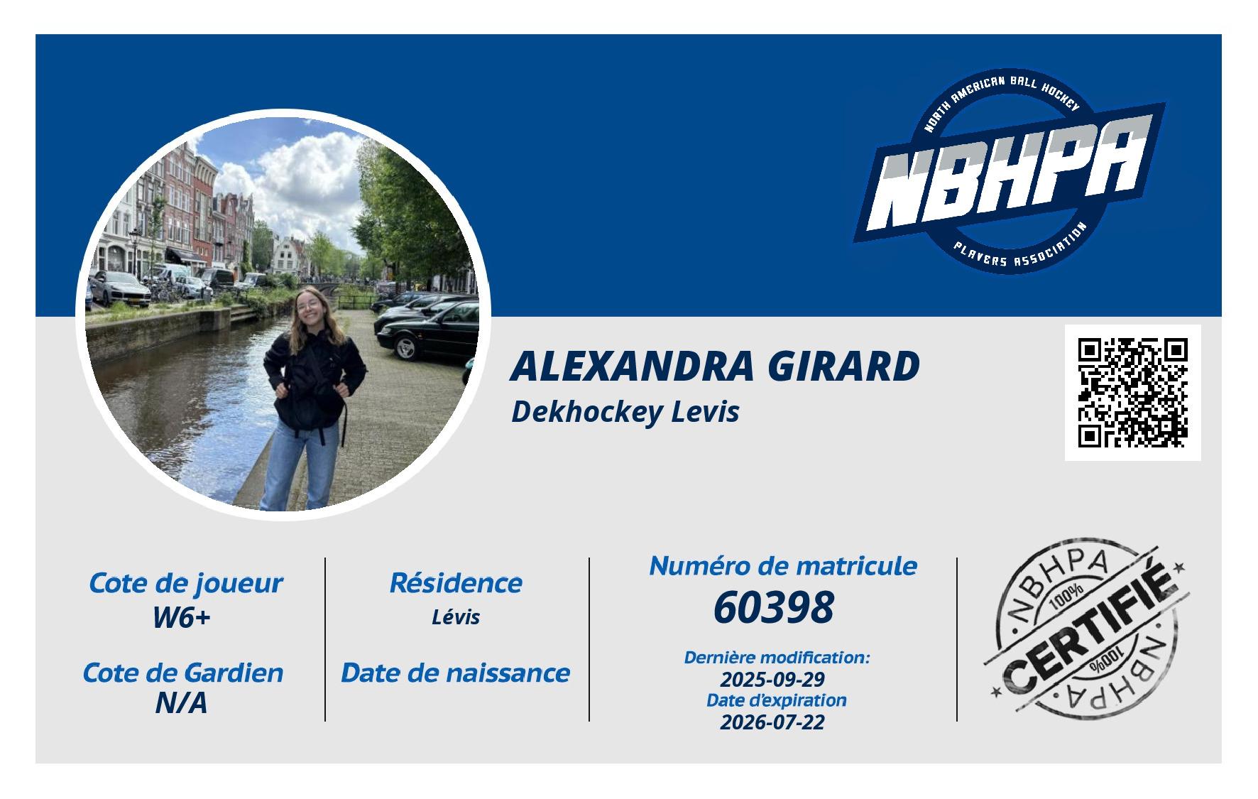 Alexandra Girard