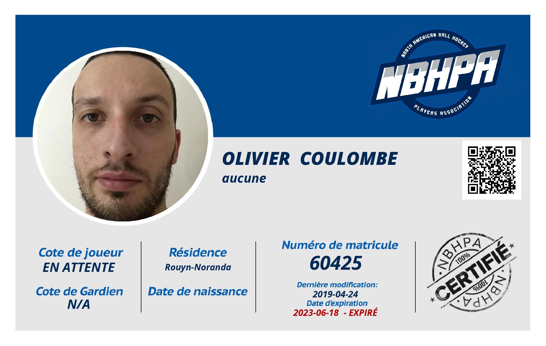 Olivier  Coulombe 