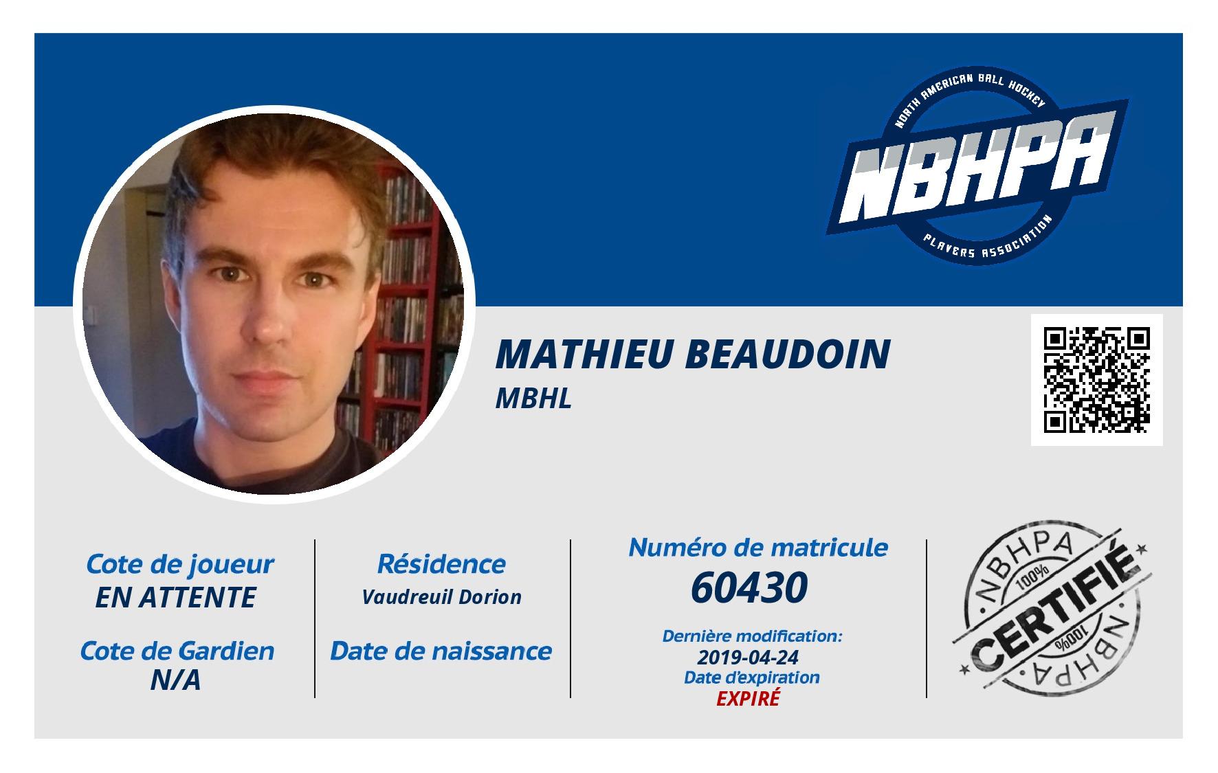 Mathieu Beaudoin