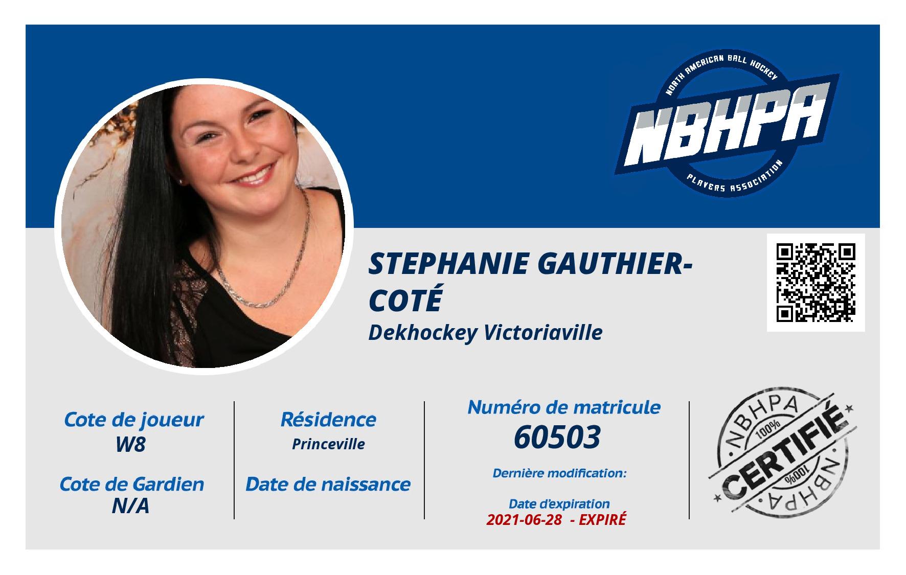 Stephanie Gauthier-Coté