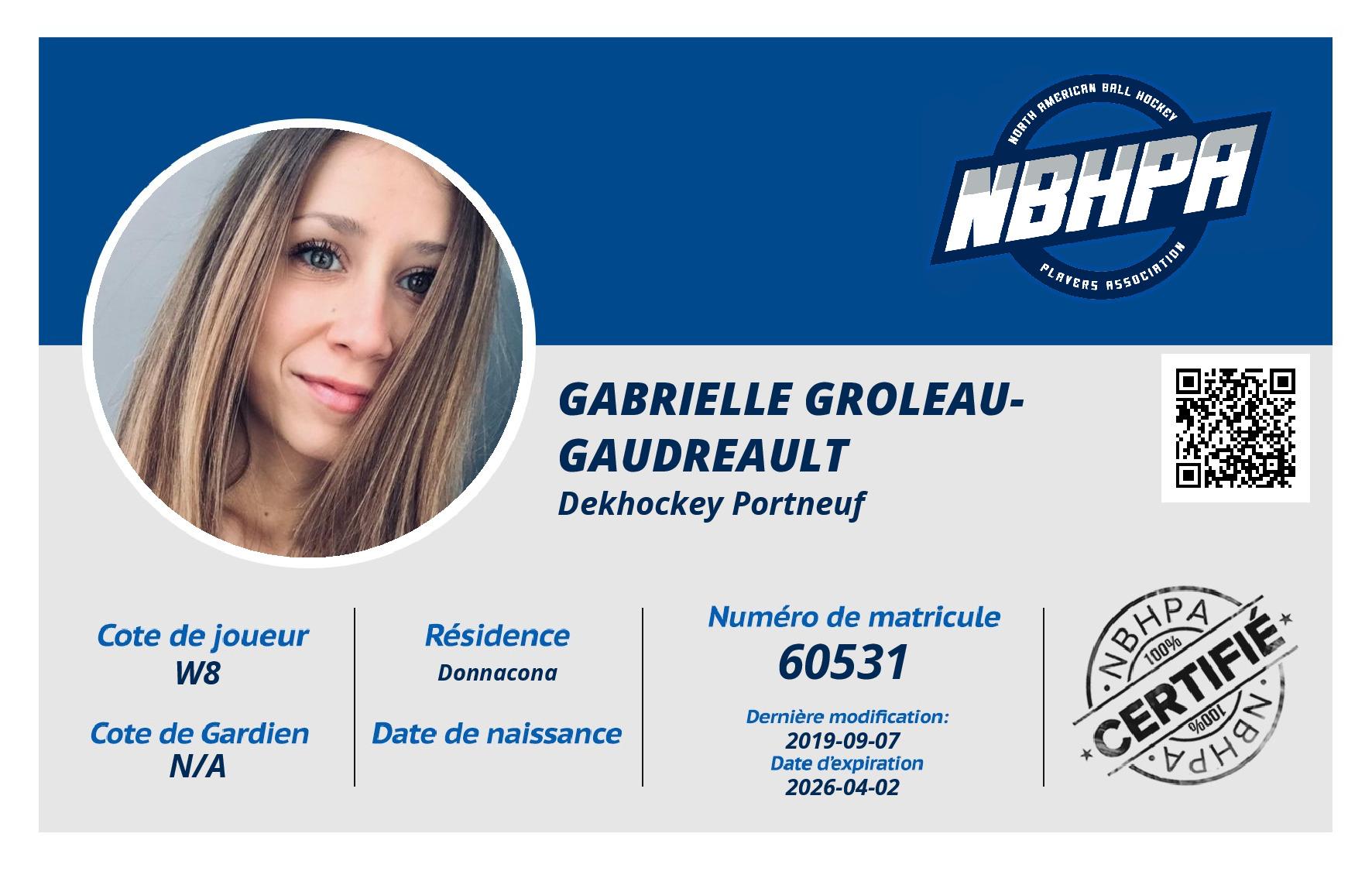 Gabrielle Groleau-Gaudreault