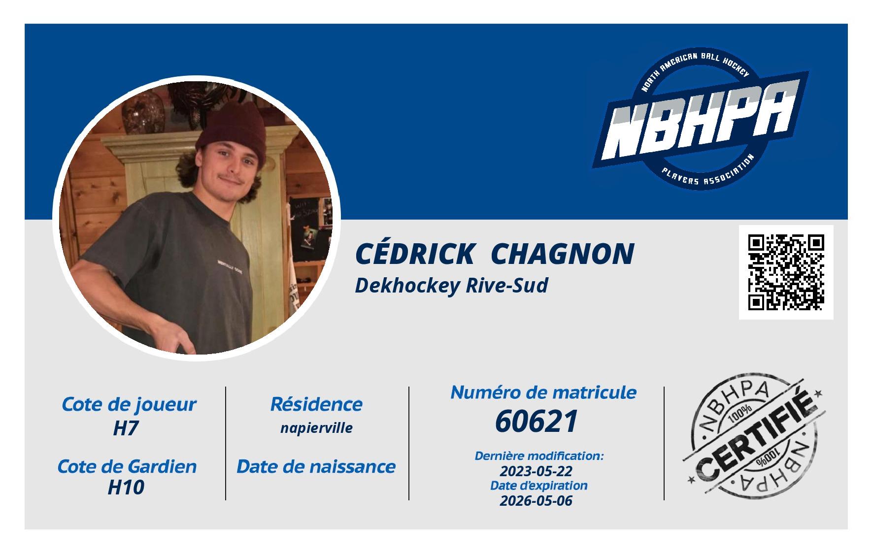 Cédrick  Chagnon