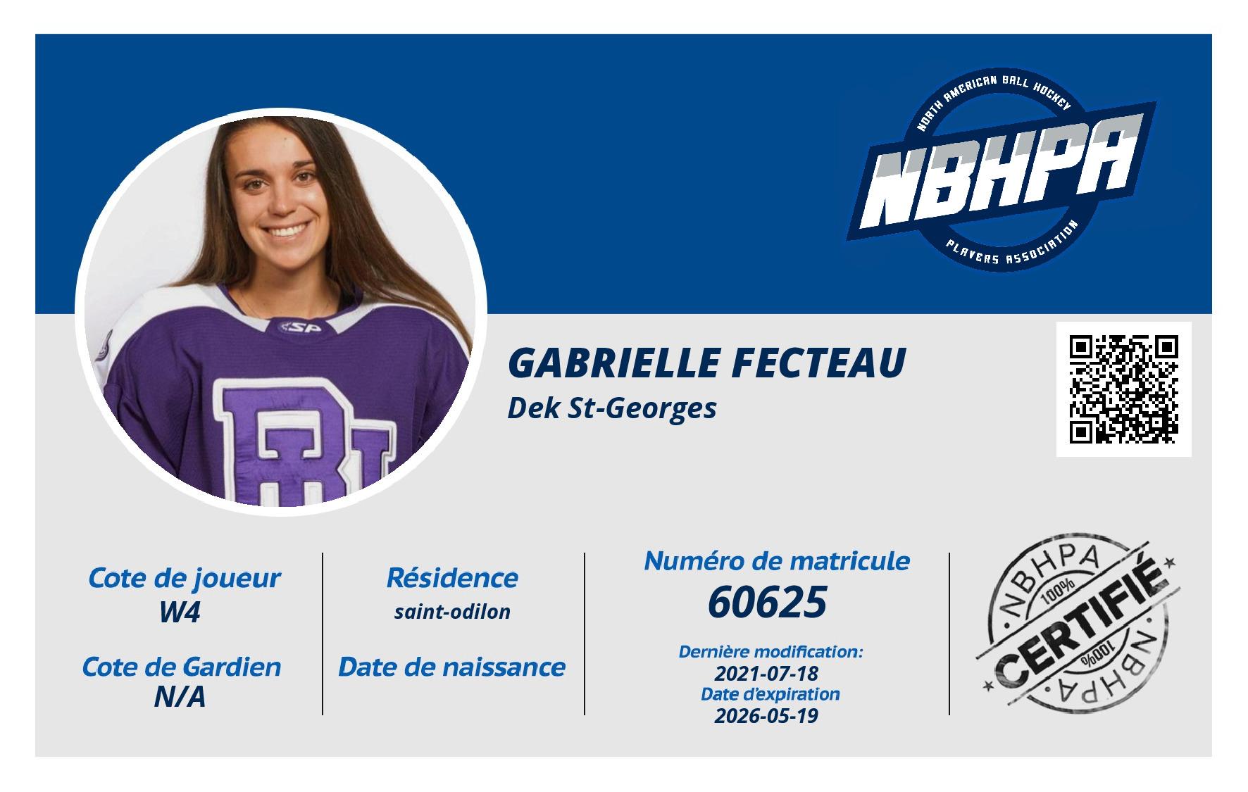 Gabrielle Fecteau