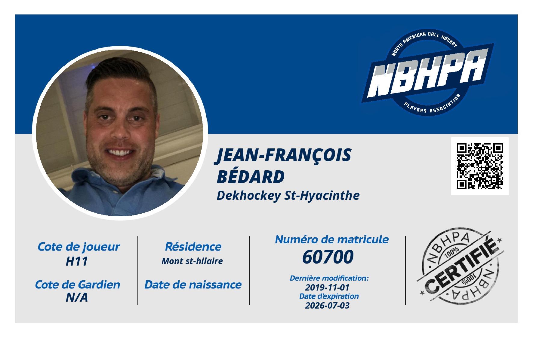 Jean-François  Bédard 