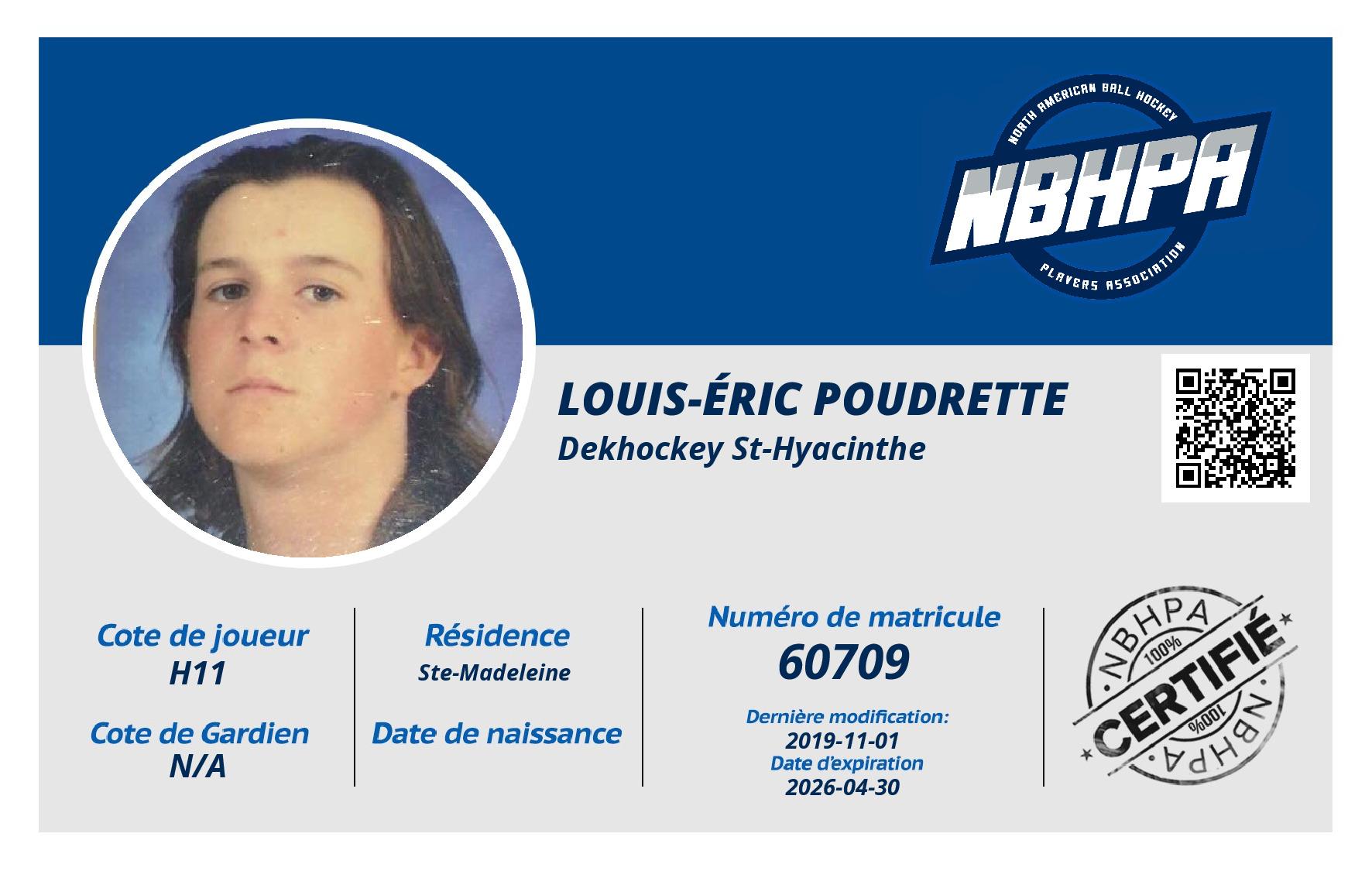 Louis-Éric Poudrette 