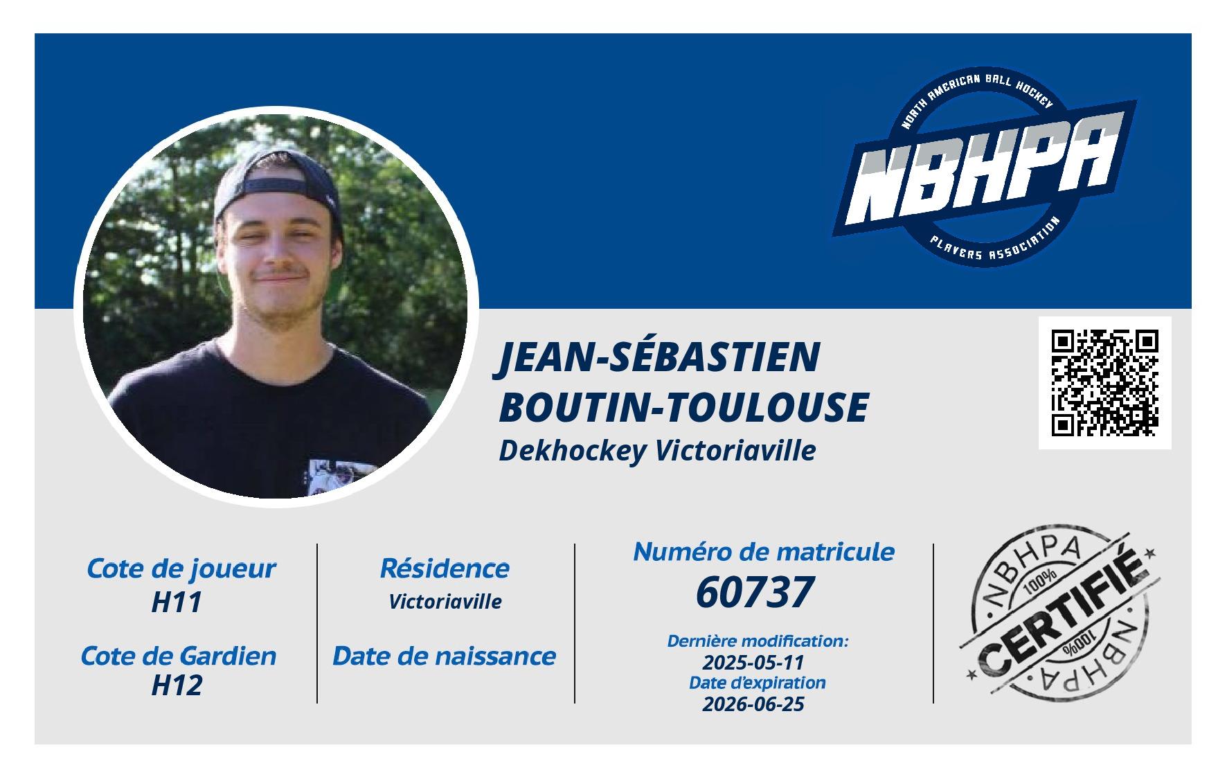 Jean-Sébastien Boutin-Toulouse