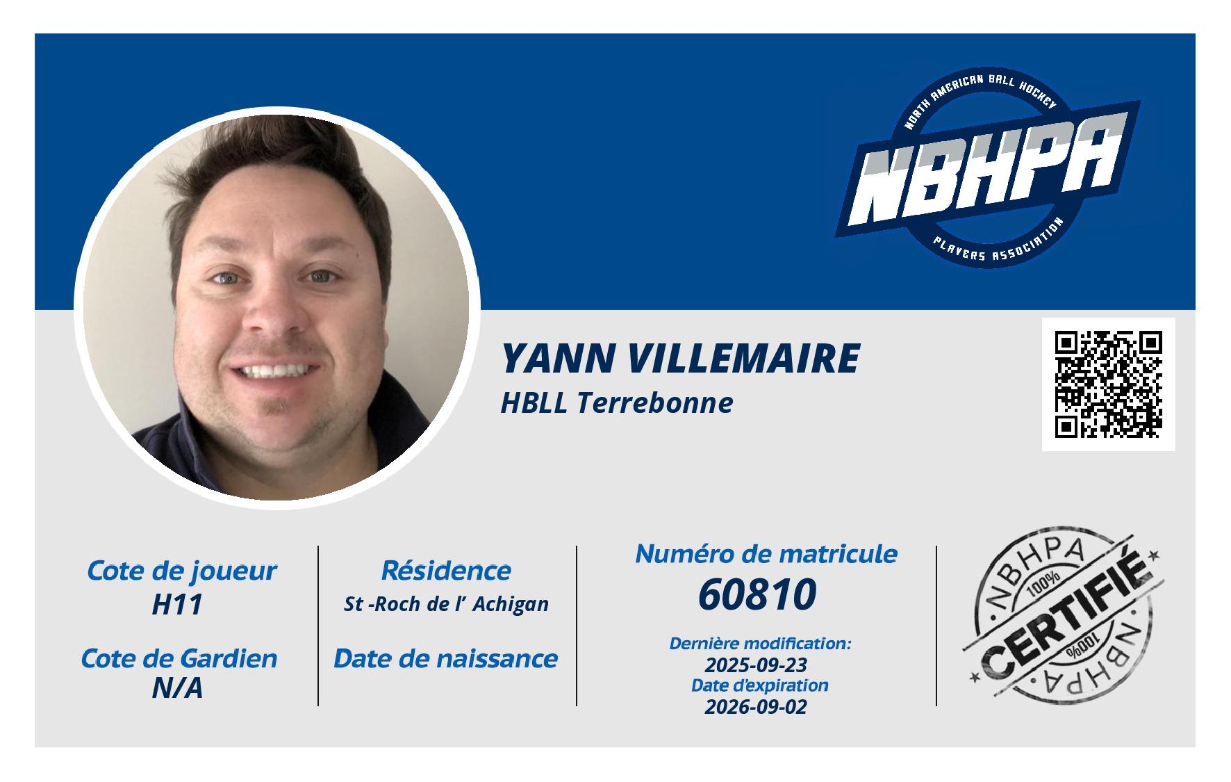 Yann Villemaire