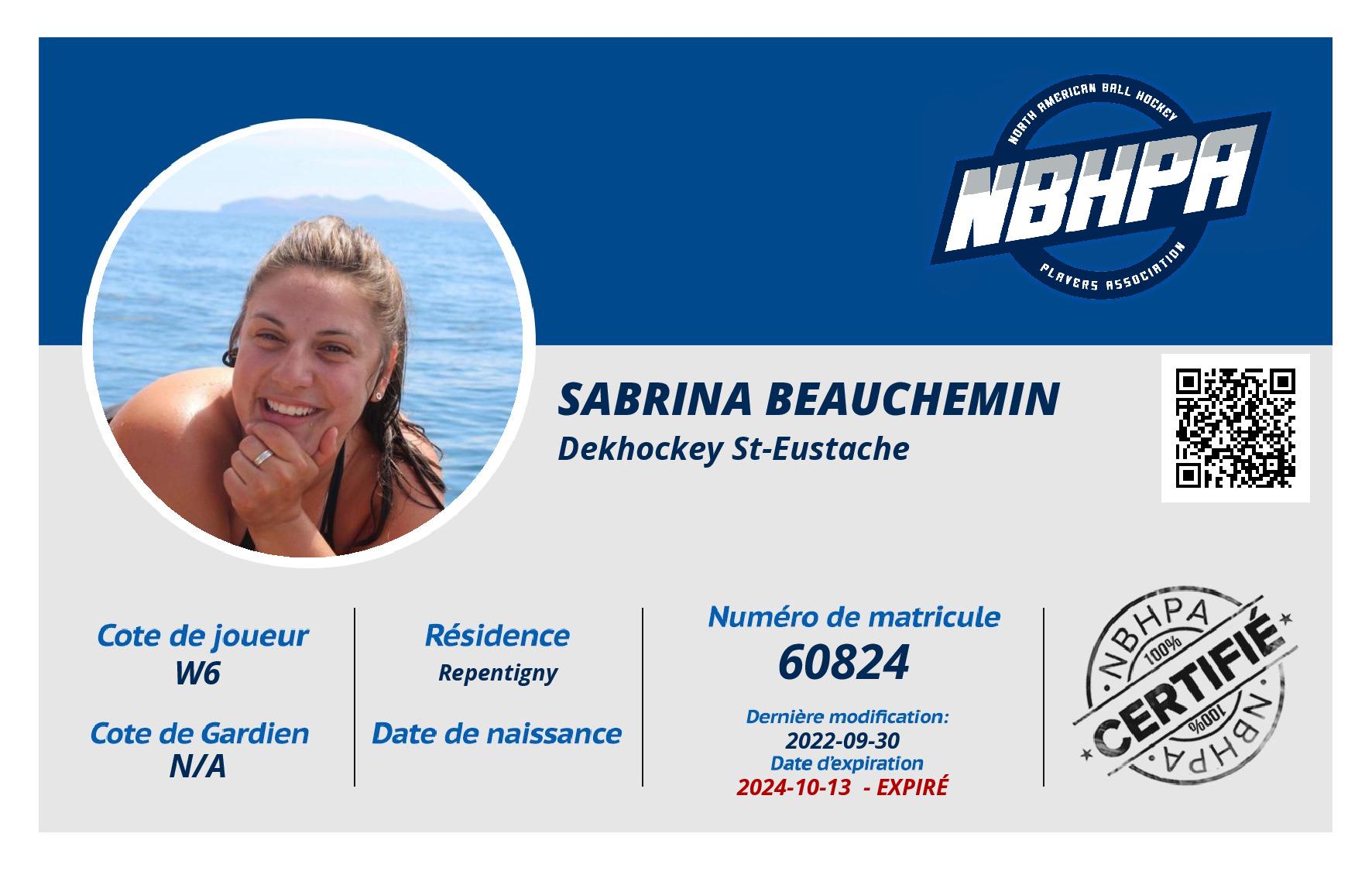 Sabrina Beauchemin