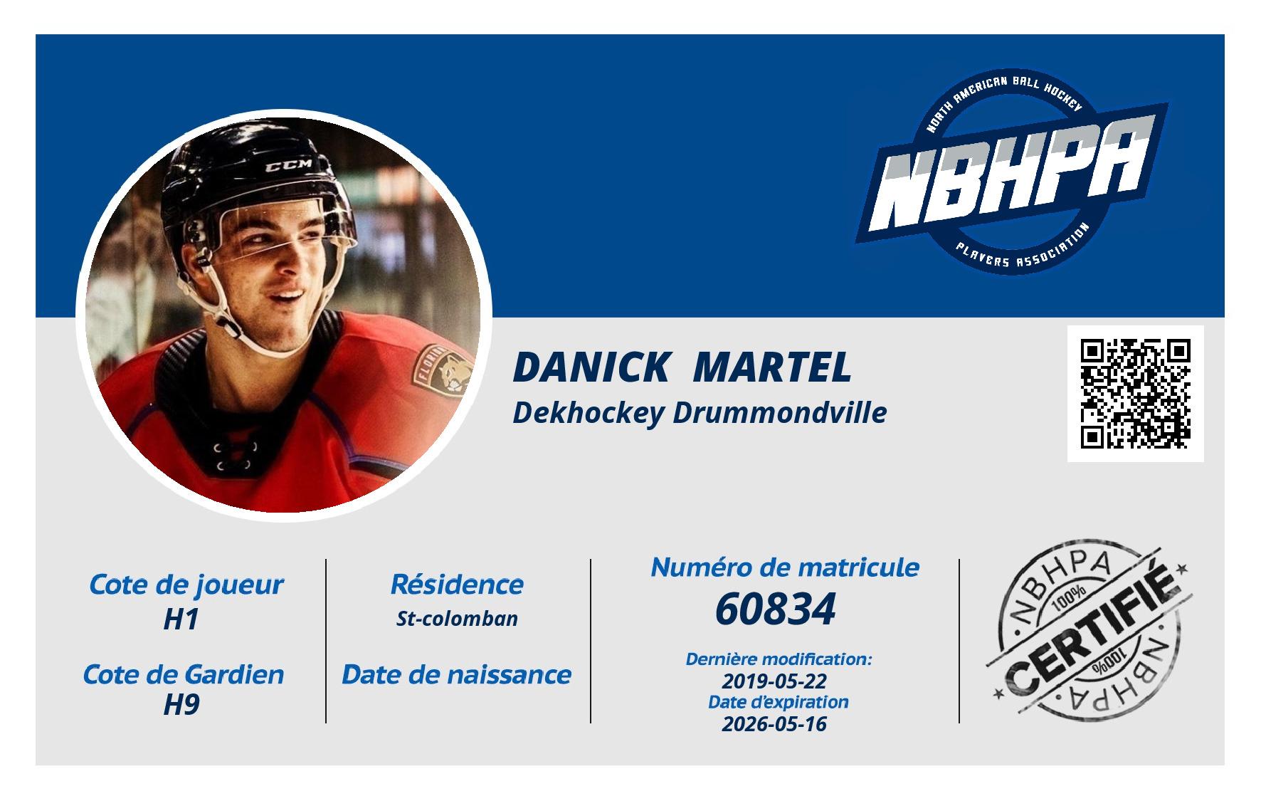 Danick  Martel