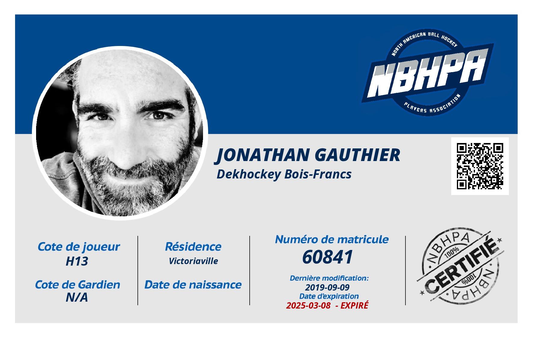 Jonathan Gauthier