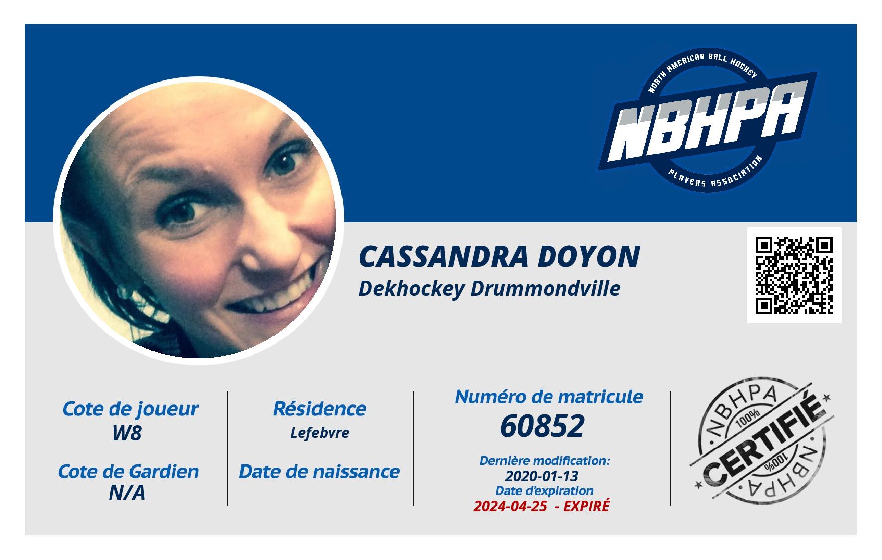 Cassandra Doyon
