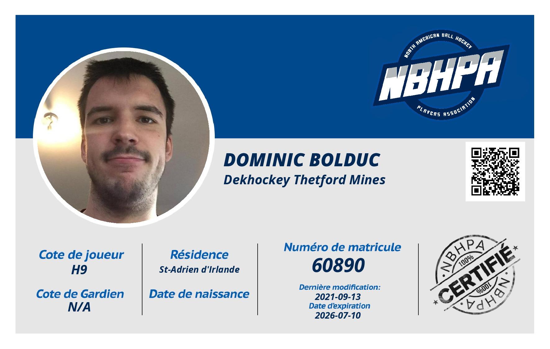 Dominic Bolduc