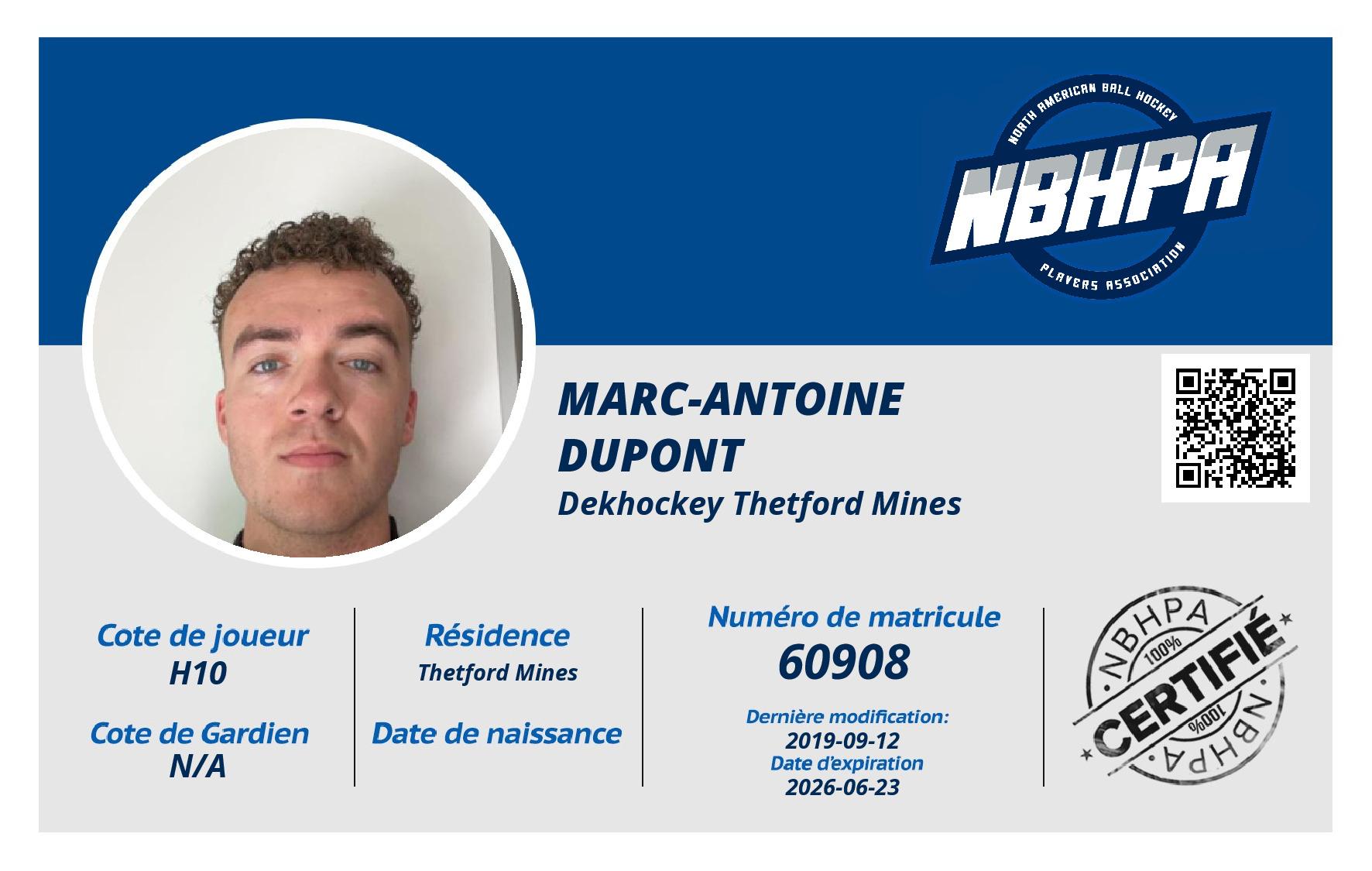 Marc-Antoine Dupont