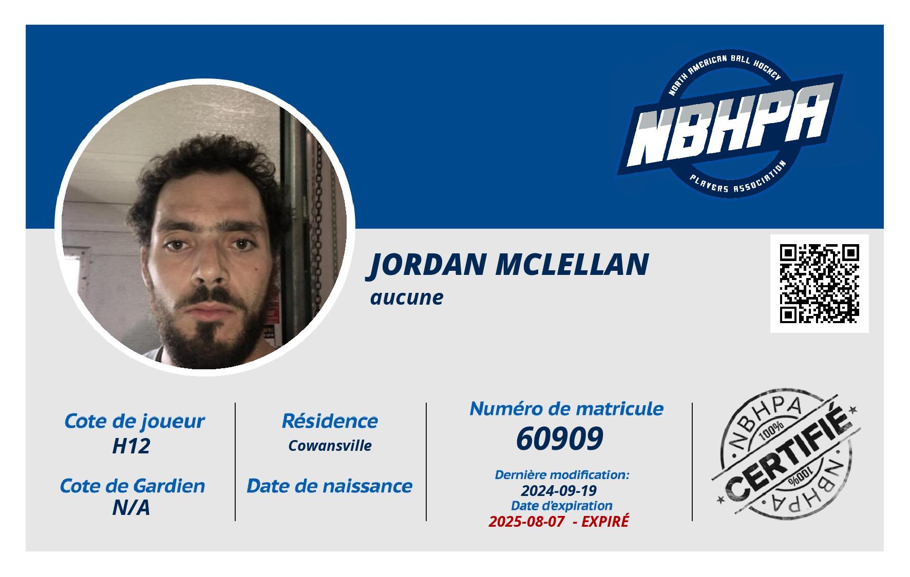 Jordan Mclellan