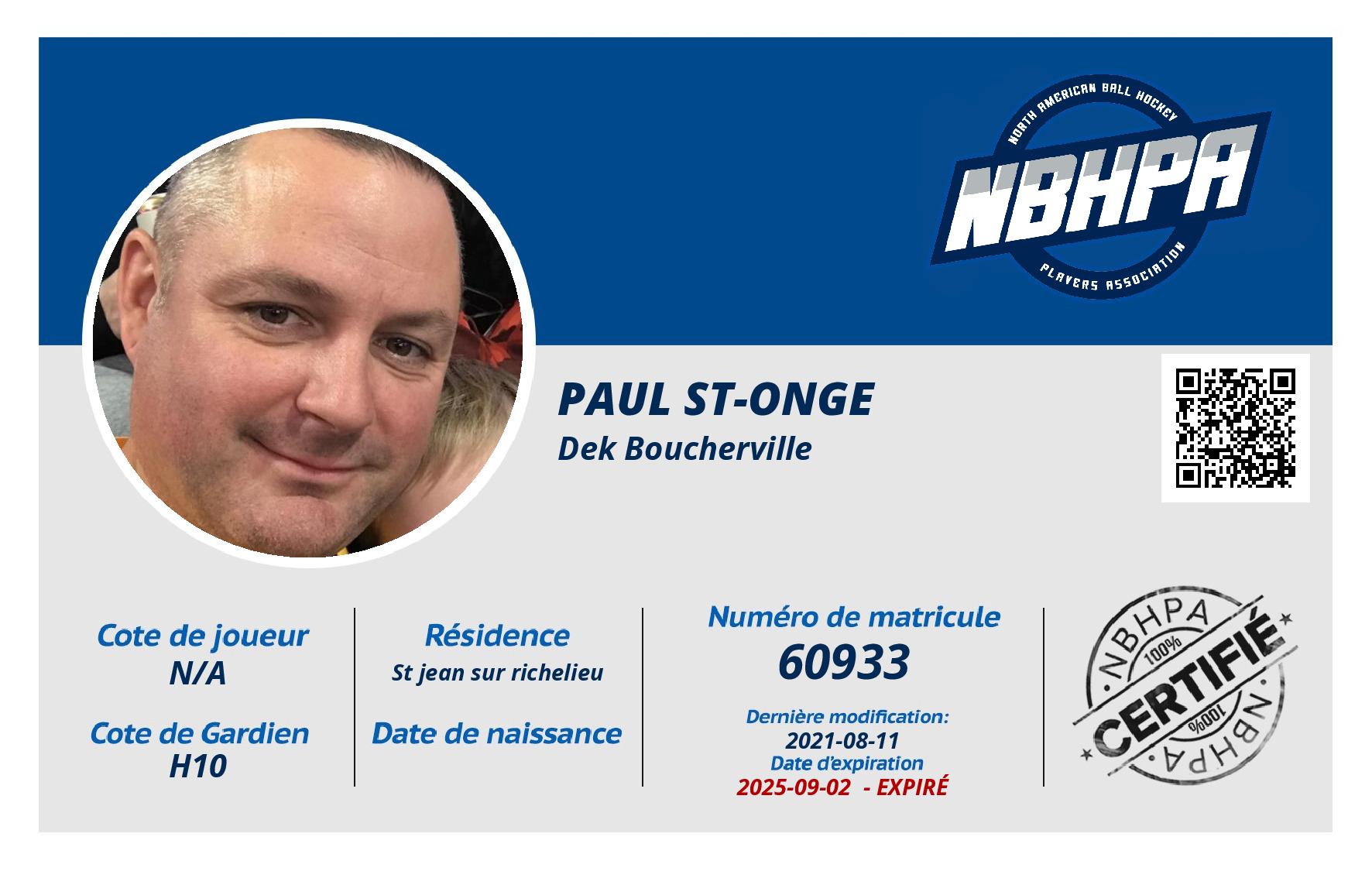 Paul St-Onge