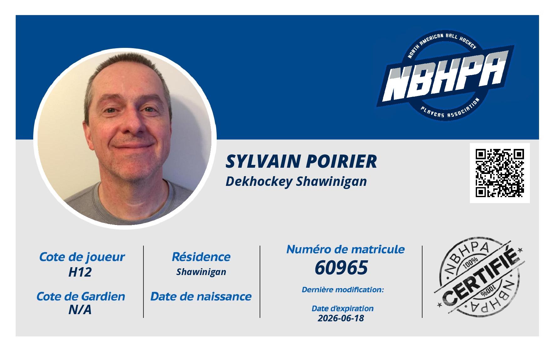 Sylvain Poirier