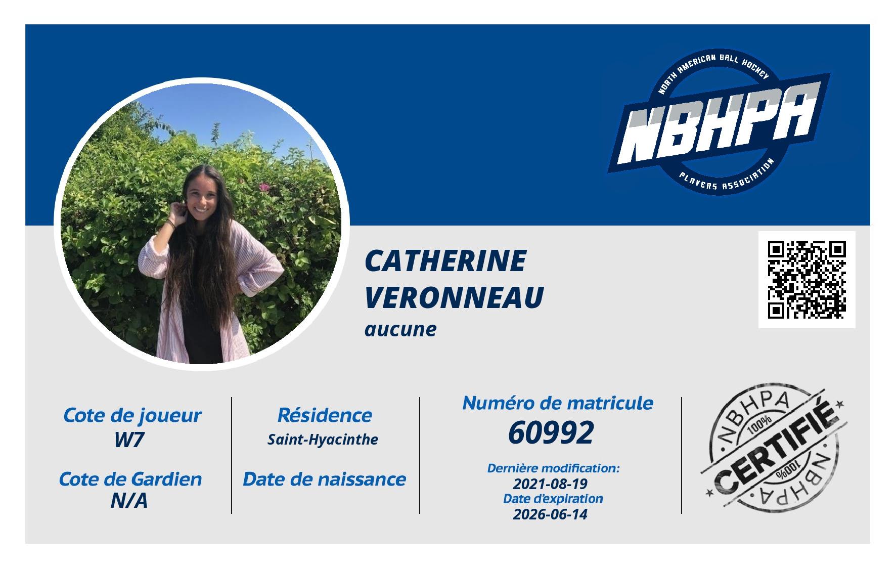 Catherine  Veronneau 