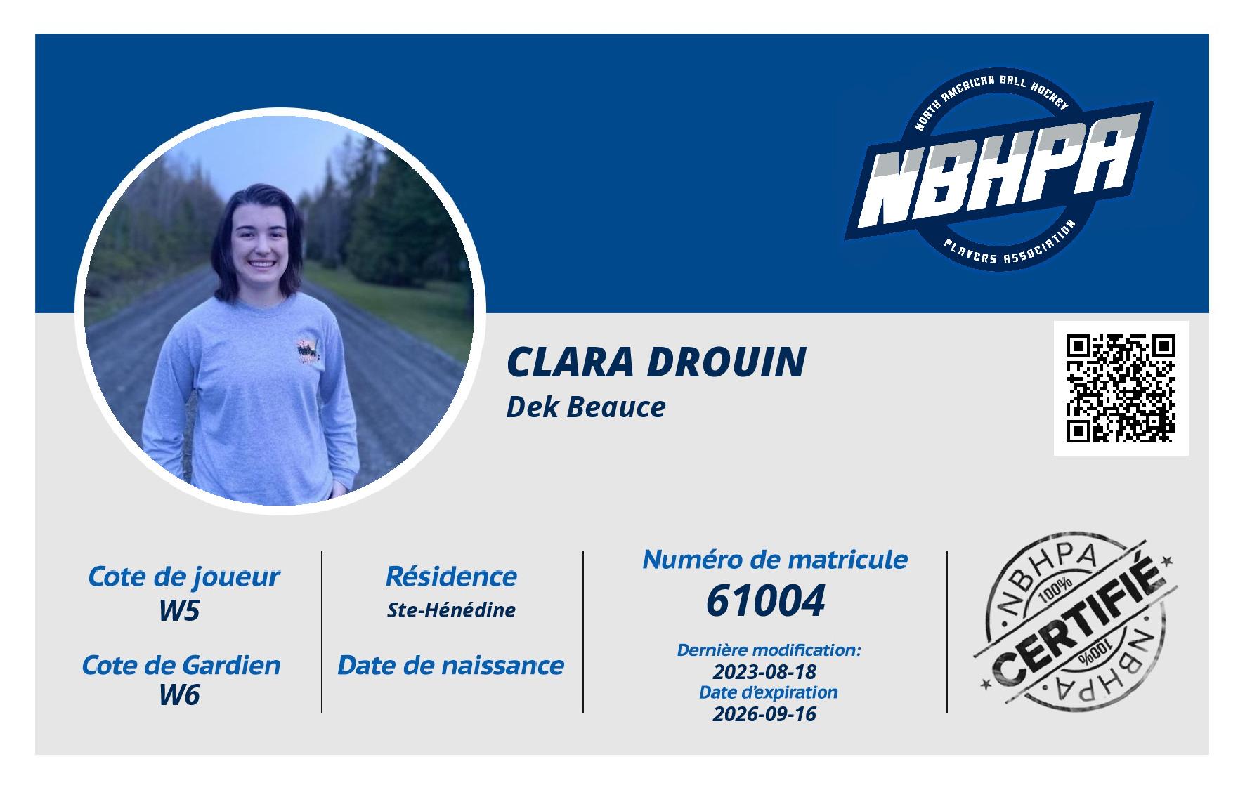 Clara Drouin