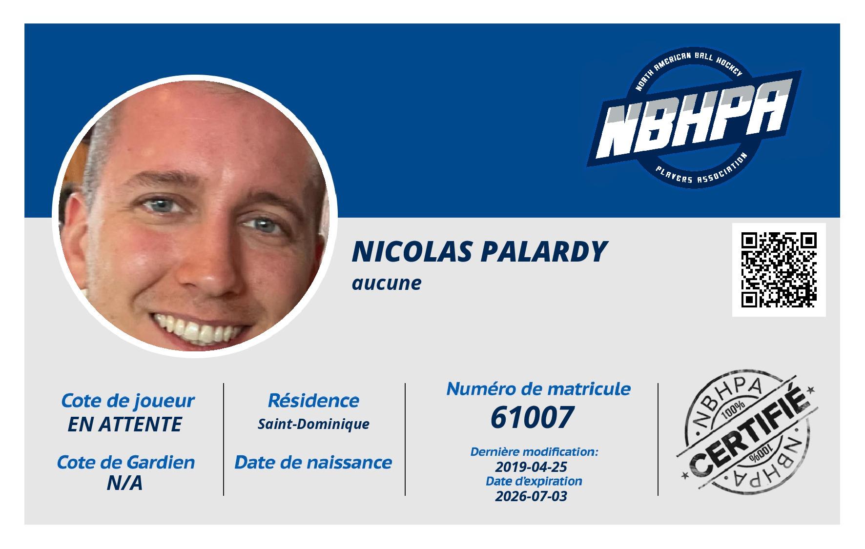 Nicolas Palardy