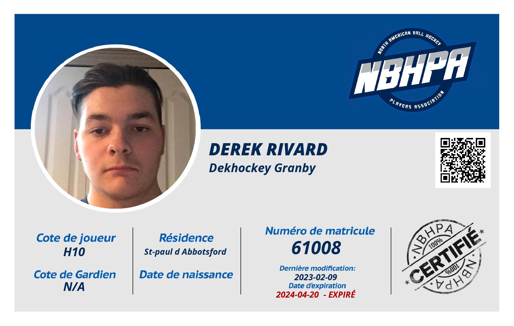 Derek Rivard