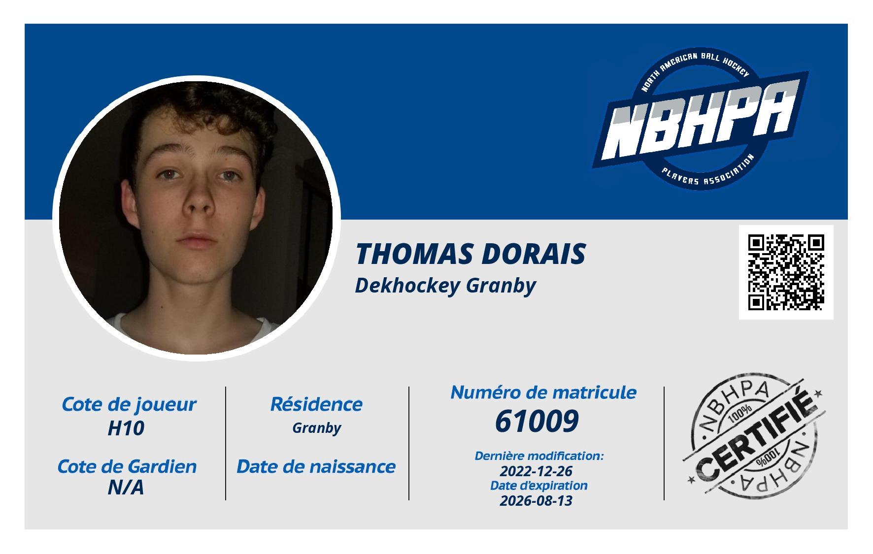 Thomas Dorais