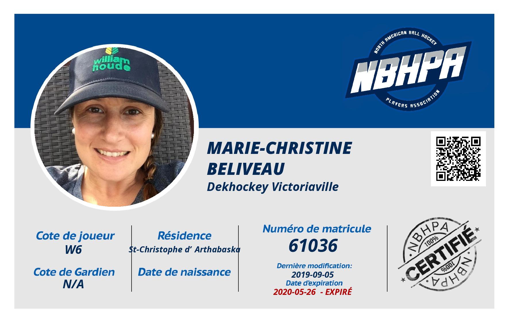 Marie-Christine  Beliveau