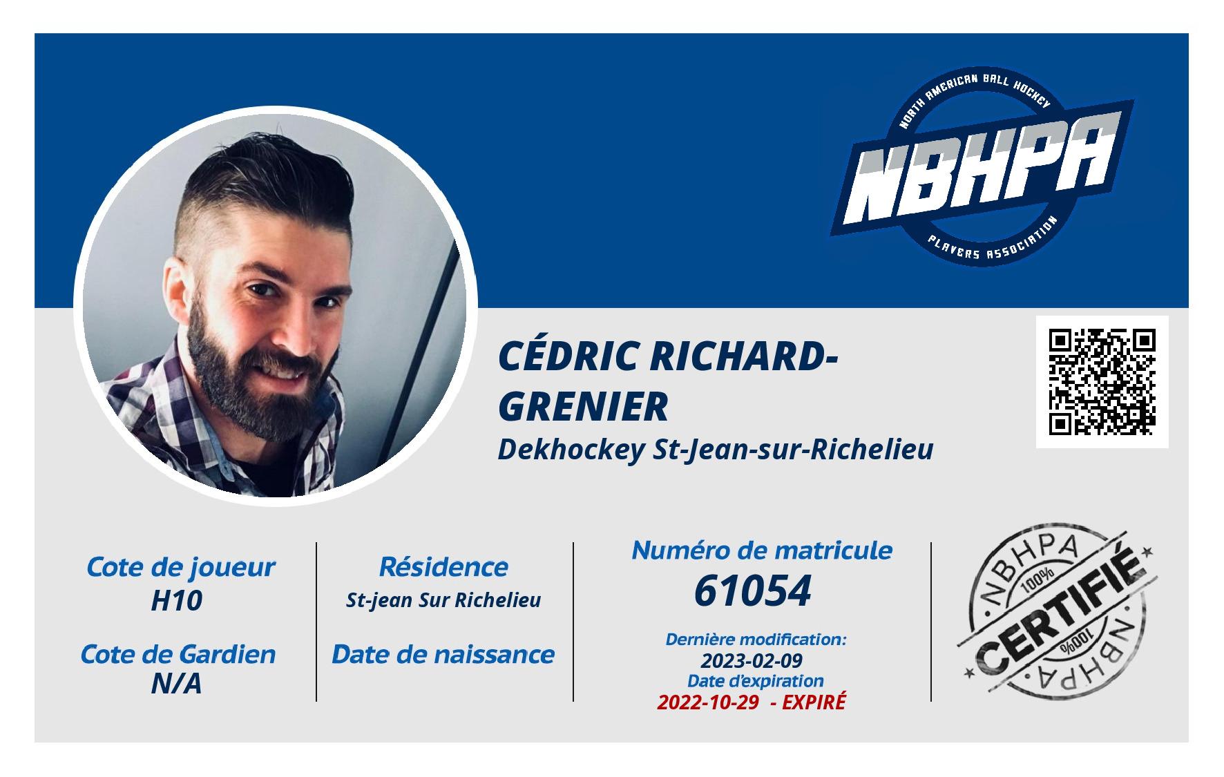 Cédric Richard-Grenier