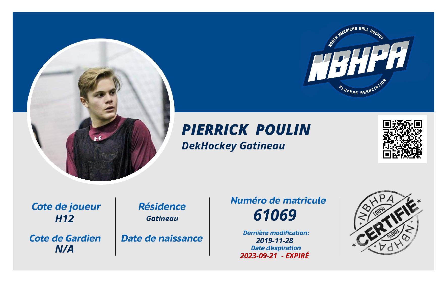 Pierrick  Poulin 