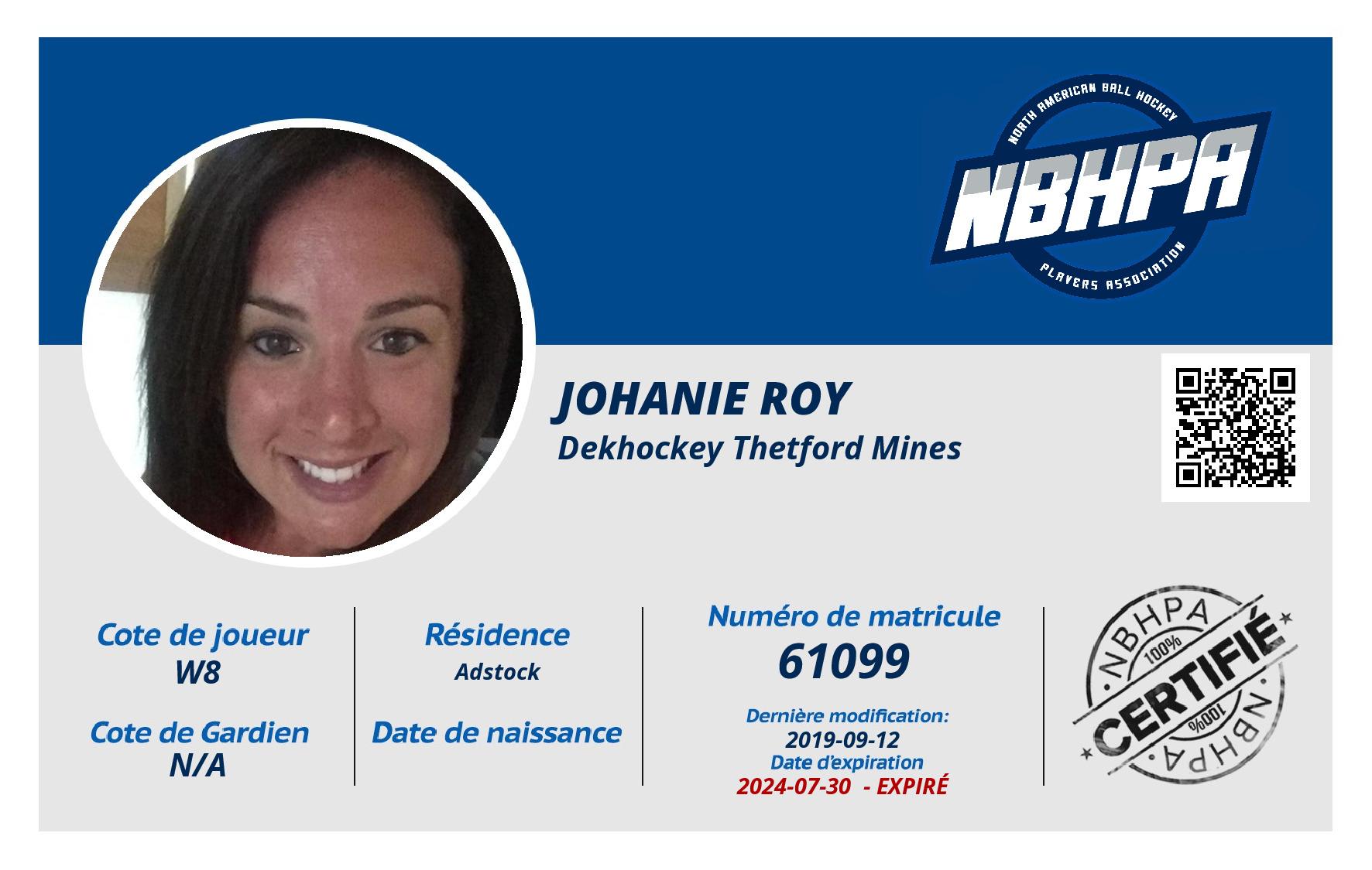 Johanie Roy