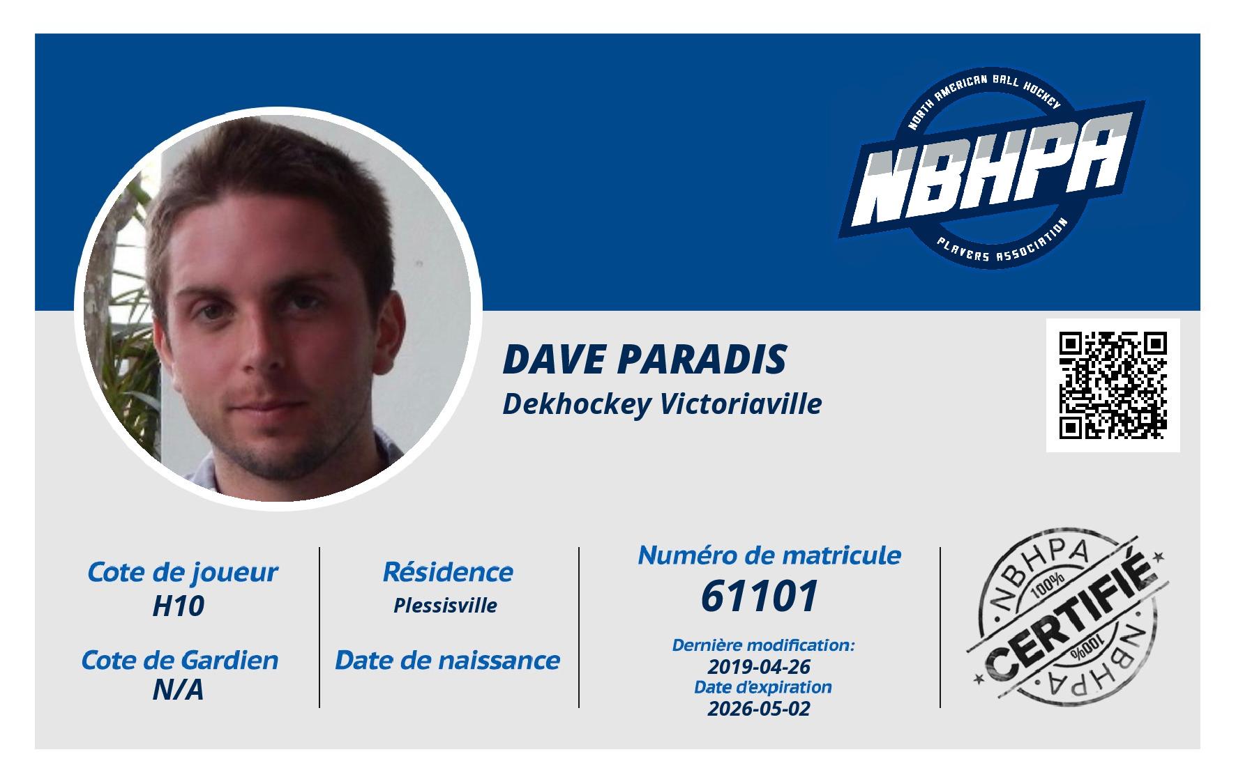 Dave Paradis
