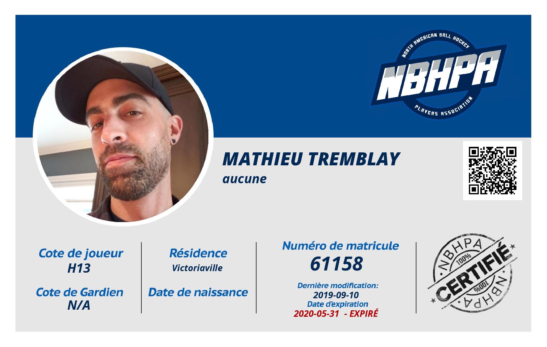 Mathieu Tremblay 
