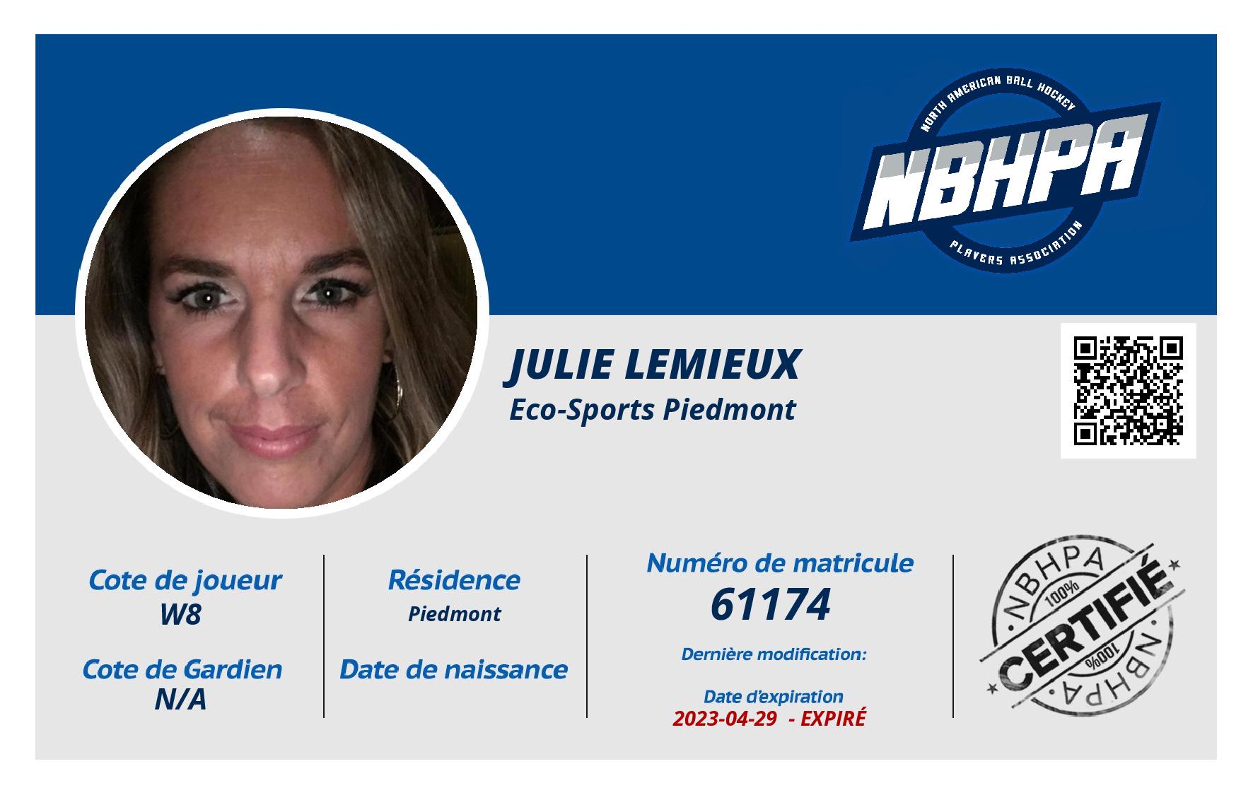 Julie Lemieux 