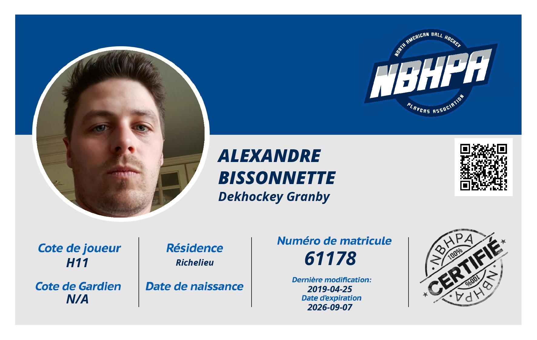 Alexandre  Bissonnette 