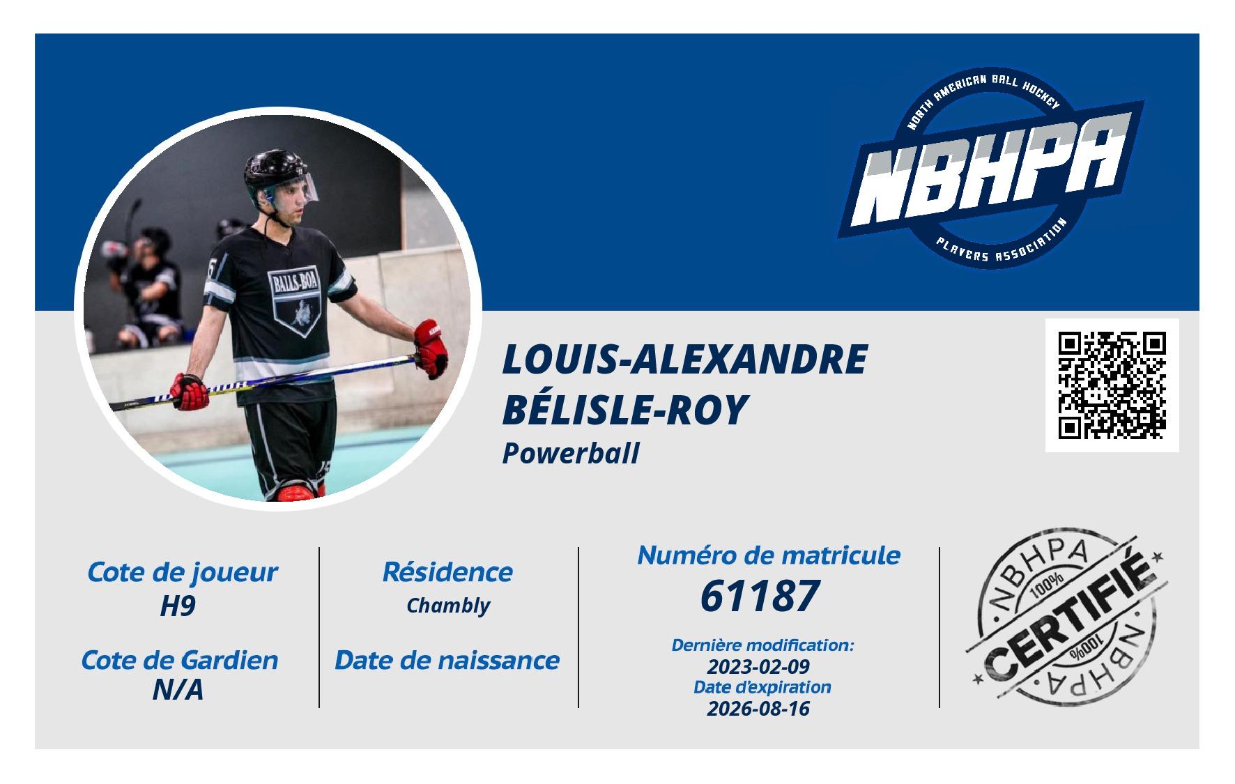Louis-Alexandre Bélisle-Roy