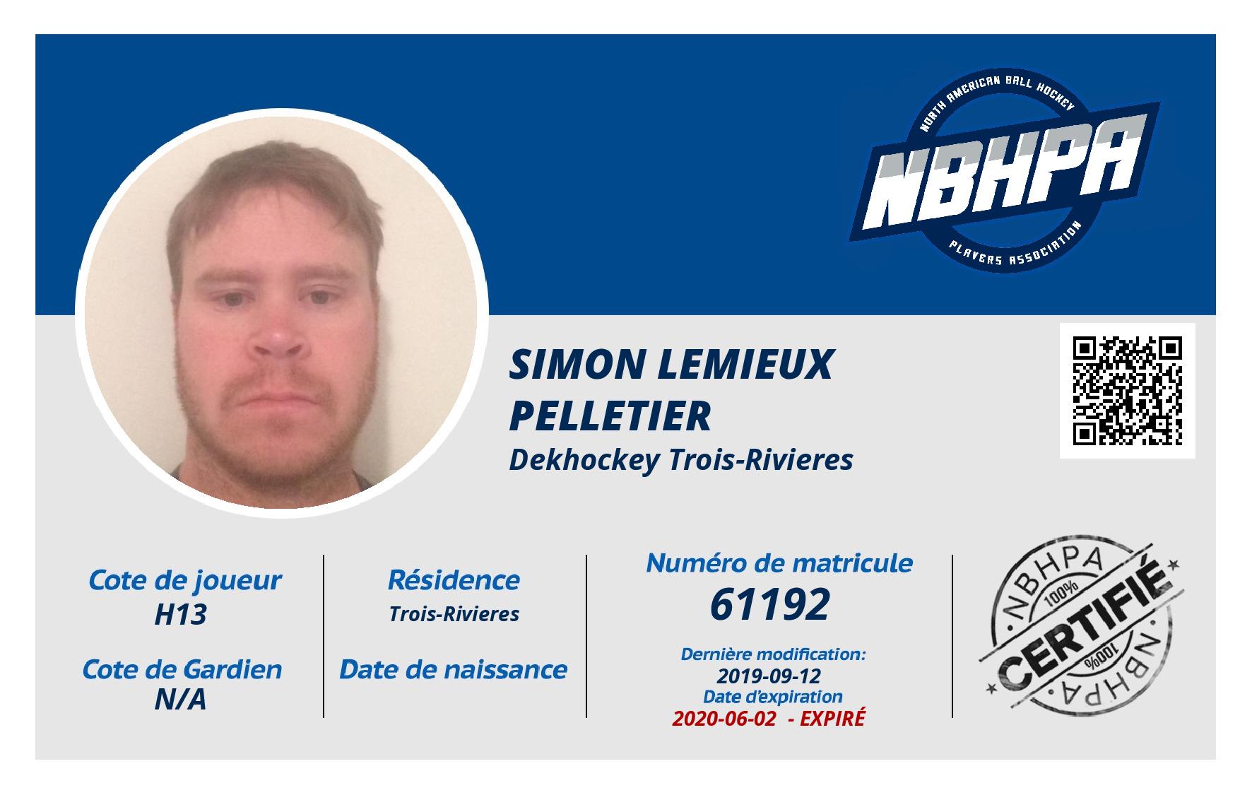 Simon Lemieux Pelletier